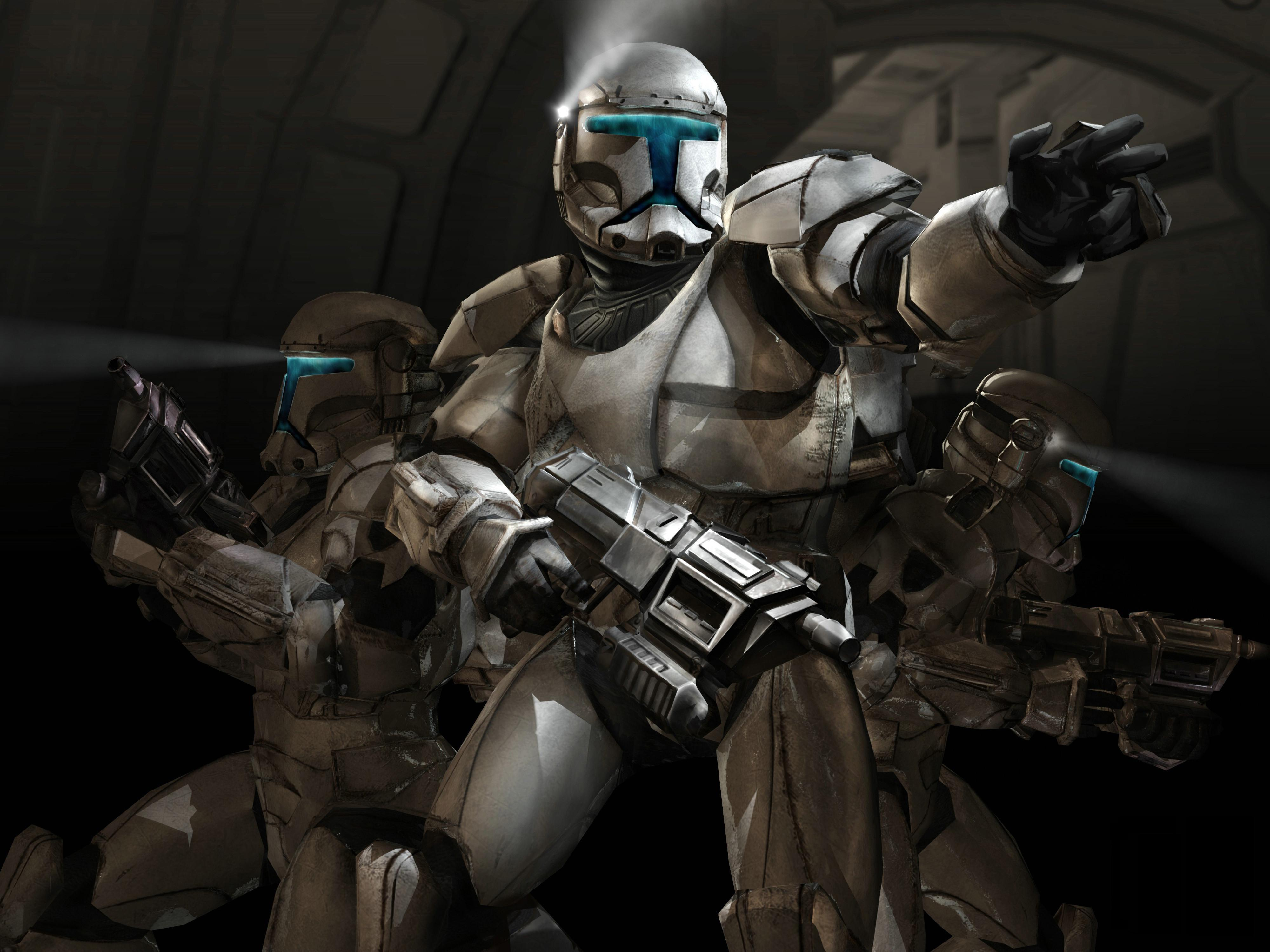 Star Wars Video Games Clone Trooper Science Fiction 4000x3000