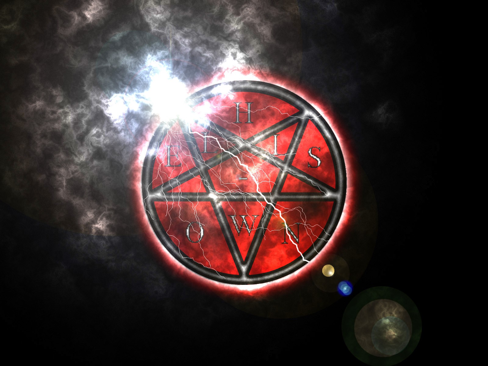 Pentagram Inverted Pentagram Satanic 1600x1200