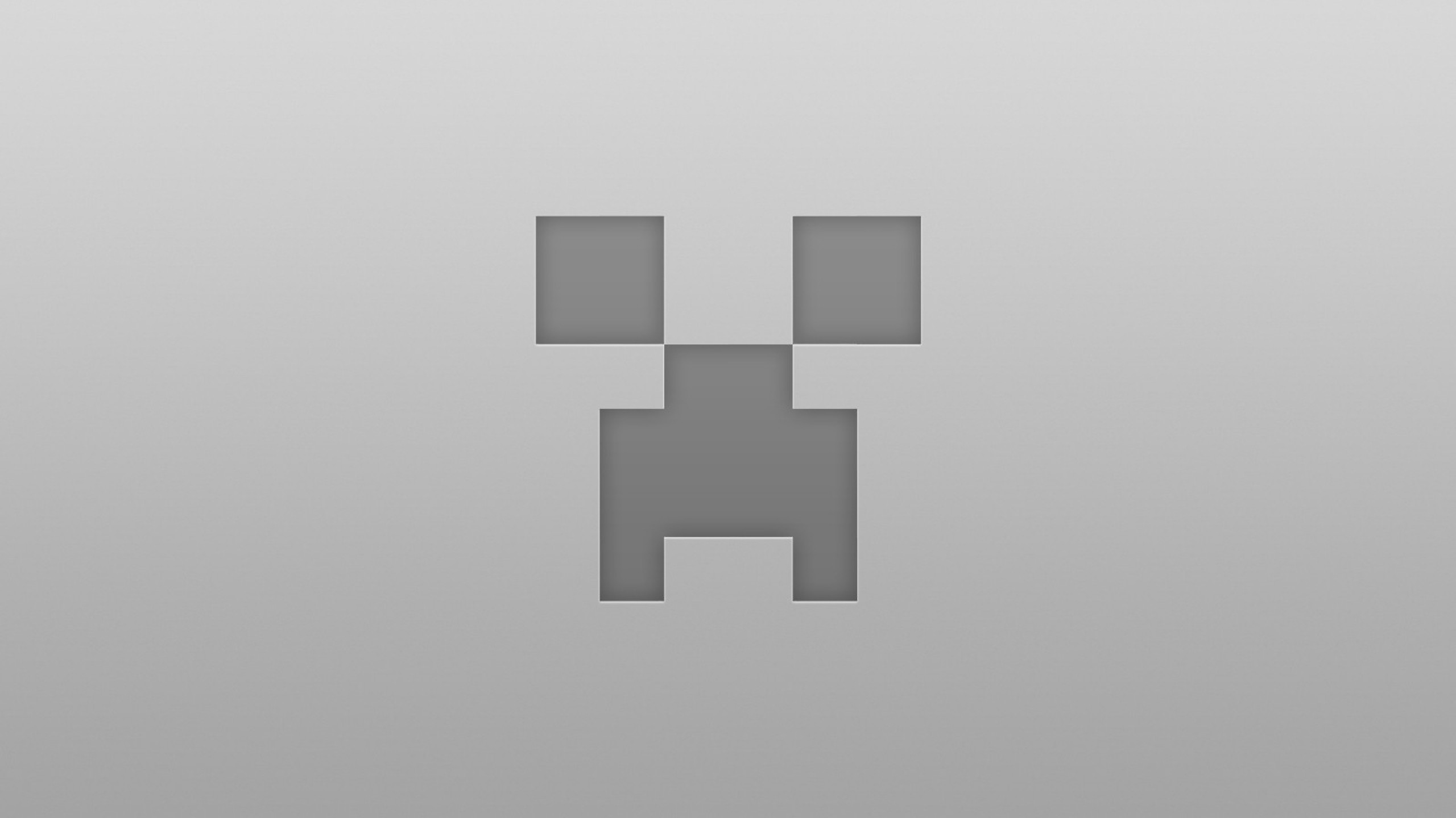 Minecraft Creeper Simple 2560x1440