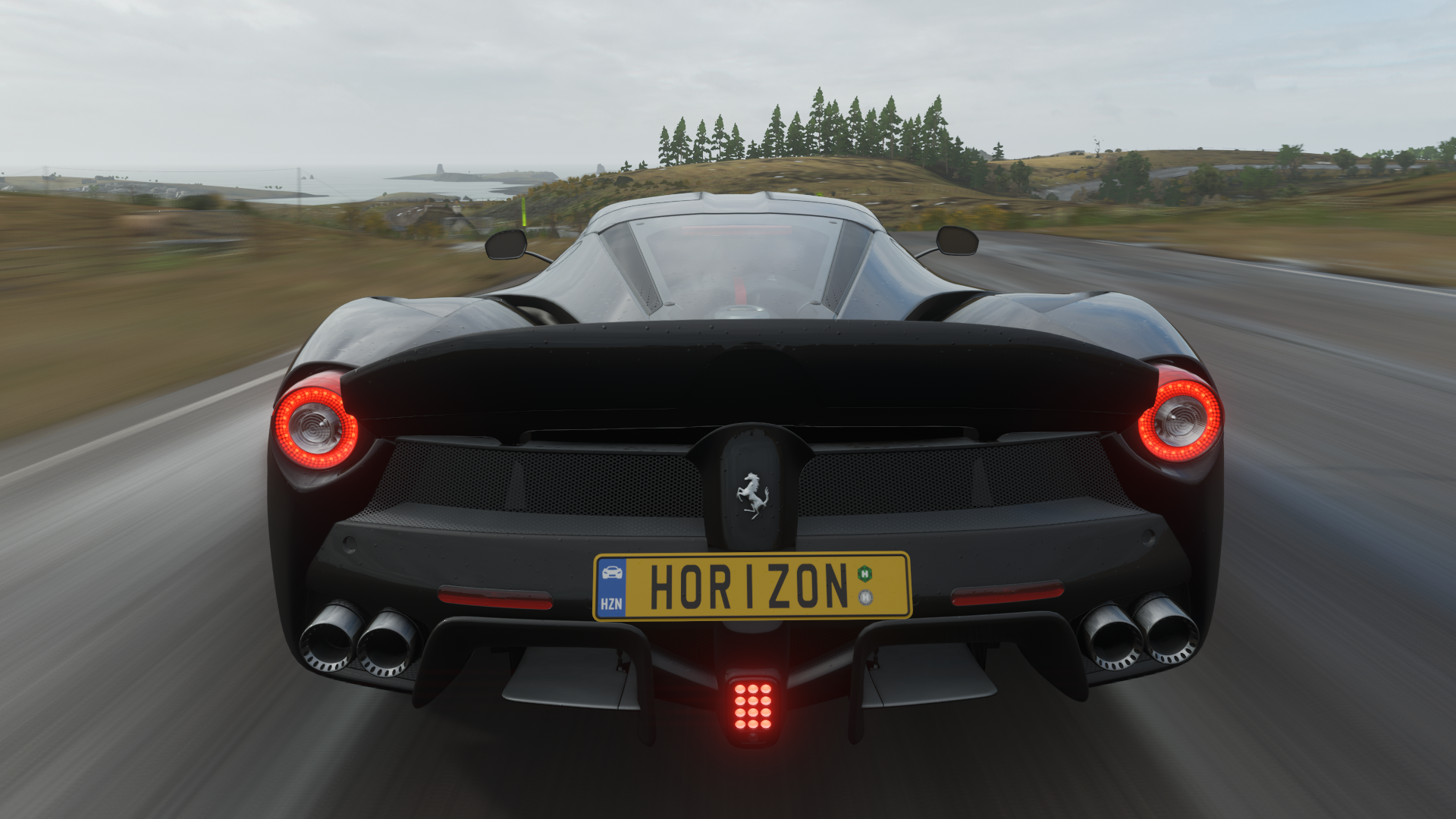 Forza Forza Horizon 4 Ferrari Ferrari LaFerrari Rear View 1920x1080