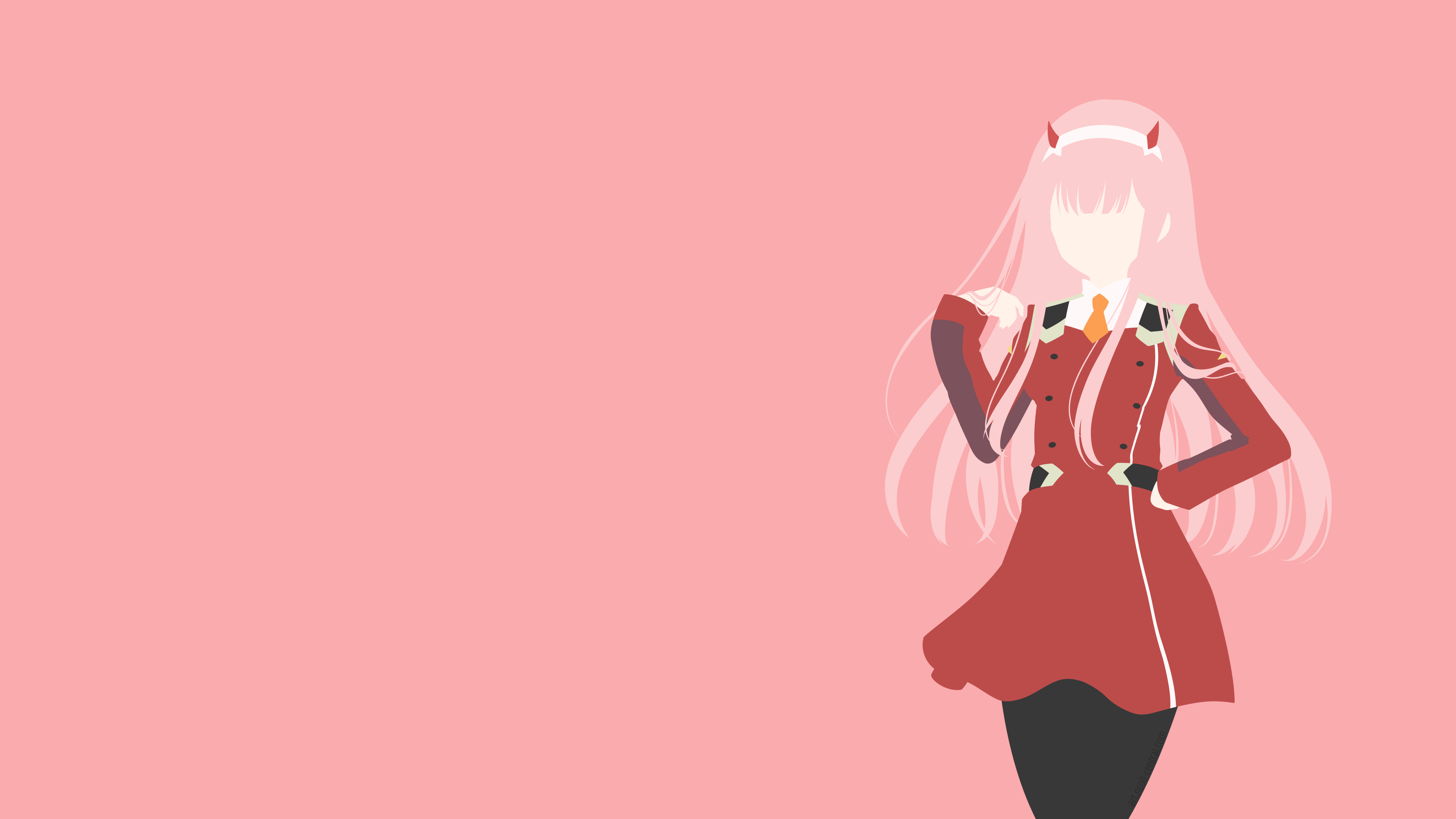 Darling In The FranXX Zero Two Darling In The FranXX Code 002 Anime Girls Pink Hair 3840x2160