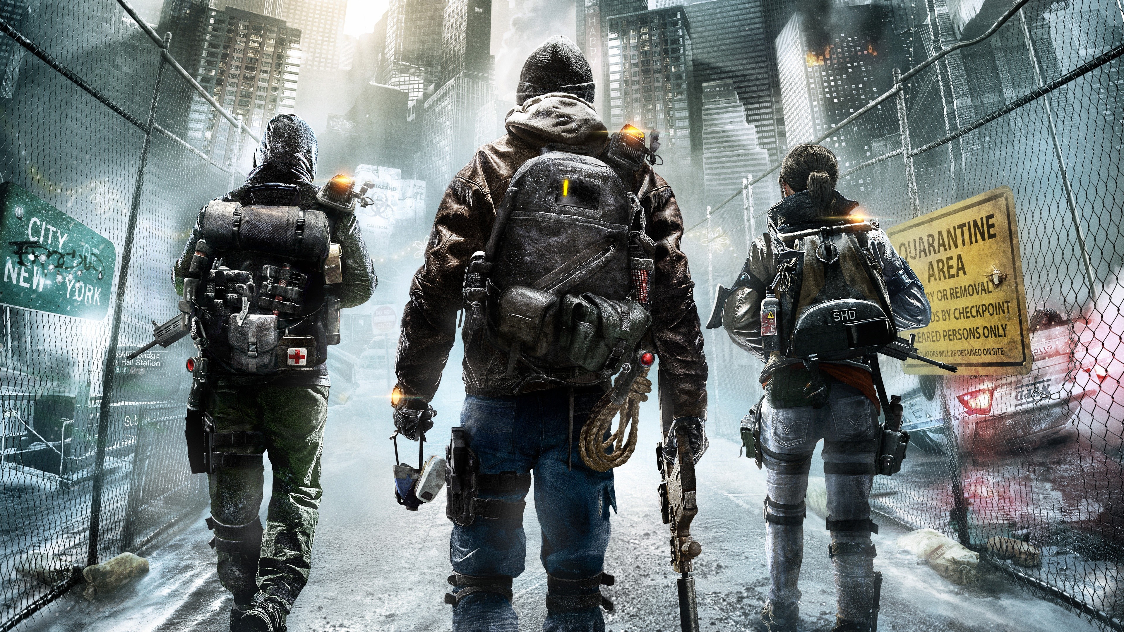 Video Games Video Game Art Tom Clancys The Division Apocalyptic PC Gaming 3840x2160