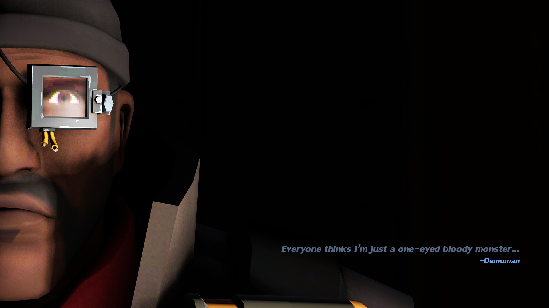 Team Fortress 2 Demoman Team Fortress Dark 1920x1080