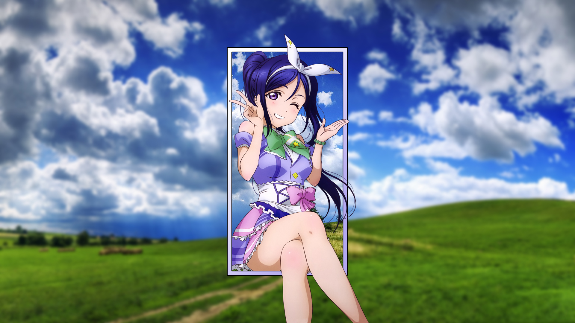 Matsuura Kanan Anime Girls Render In Shapes Love Live Sunshine Love Live Picture In Picture 1920x1080