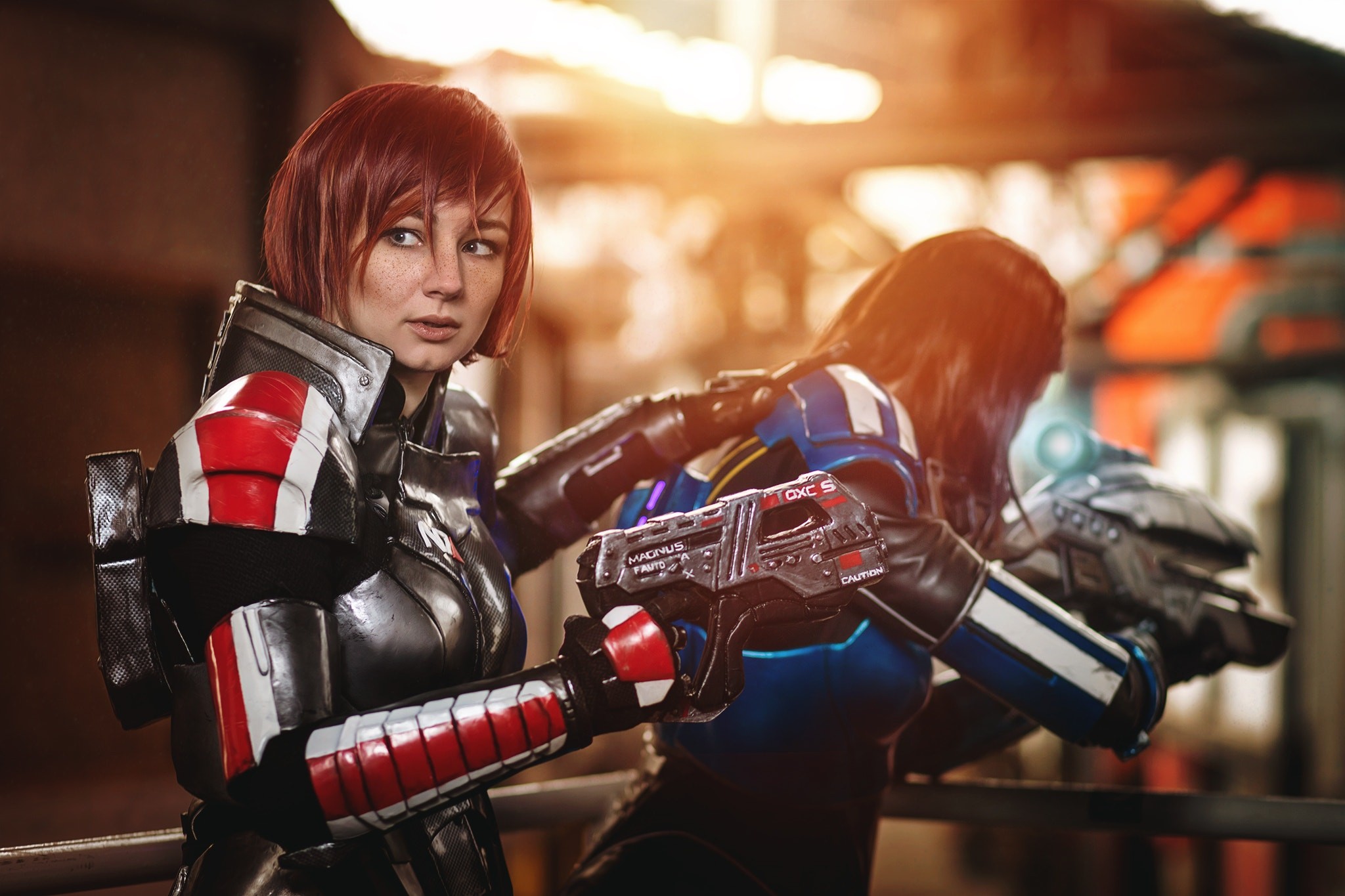 Kieran Kerrigan Cosplay Women 500px Mass Effect Video Games Model 2048x1365