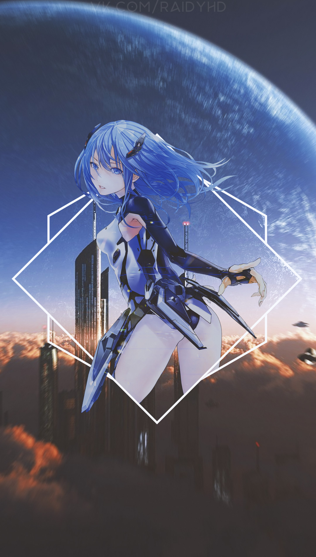 Anime Girls Anime Picture In Picture Lacia Beatless 1080x1902