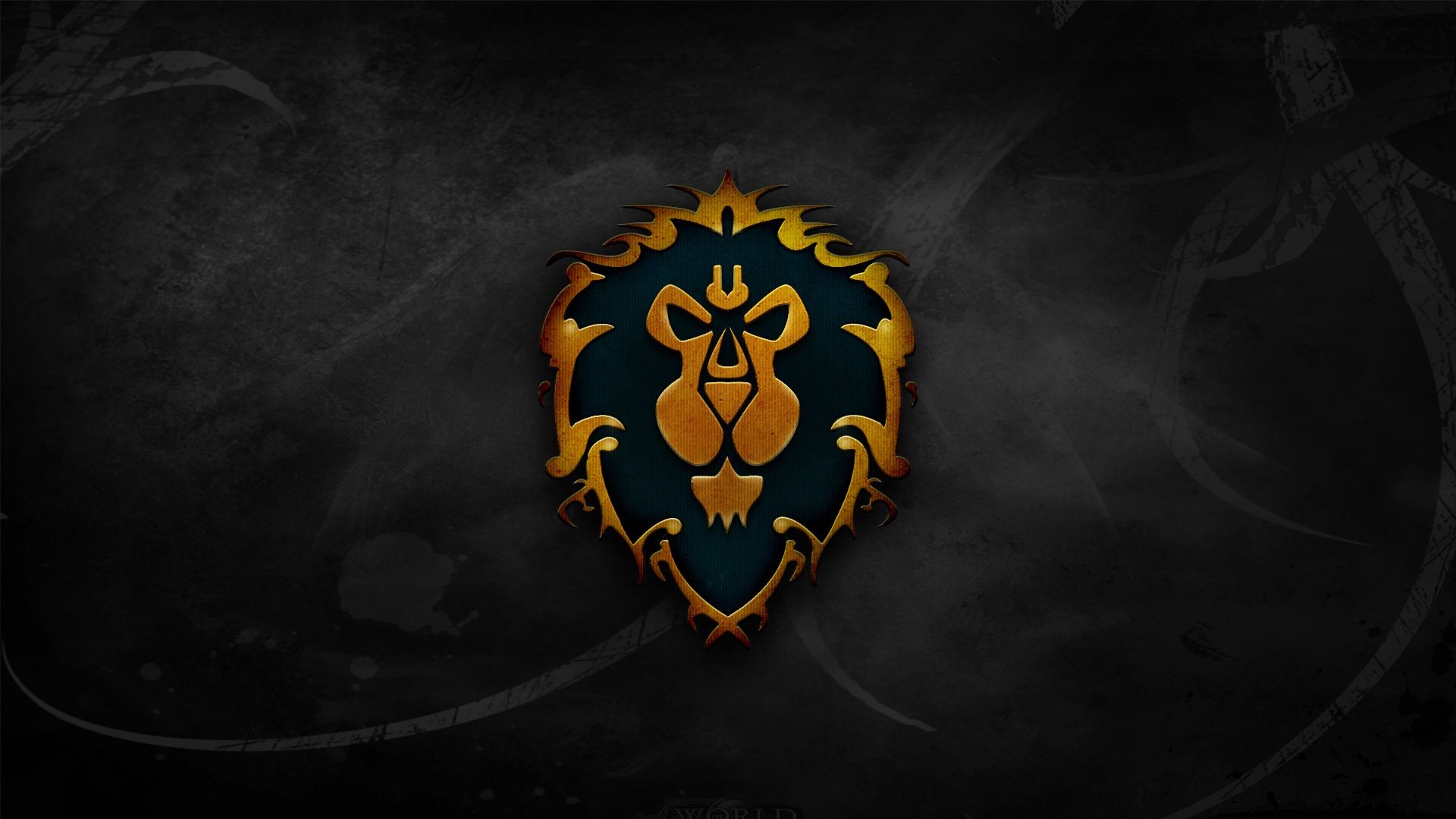 World Of Warcraft Alliance Logo Video Games 1920x1080