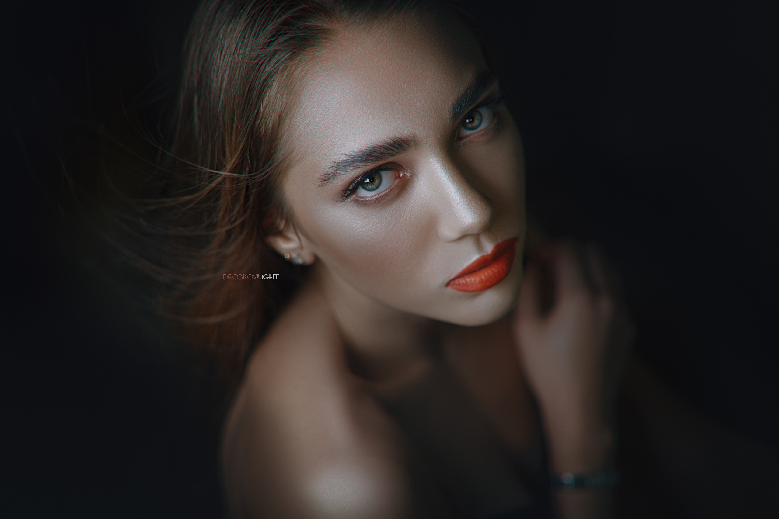 Alexander Drobkov Dark Women Model Portrait 2560x1707