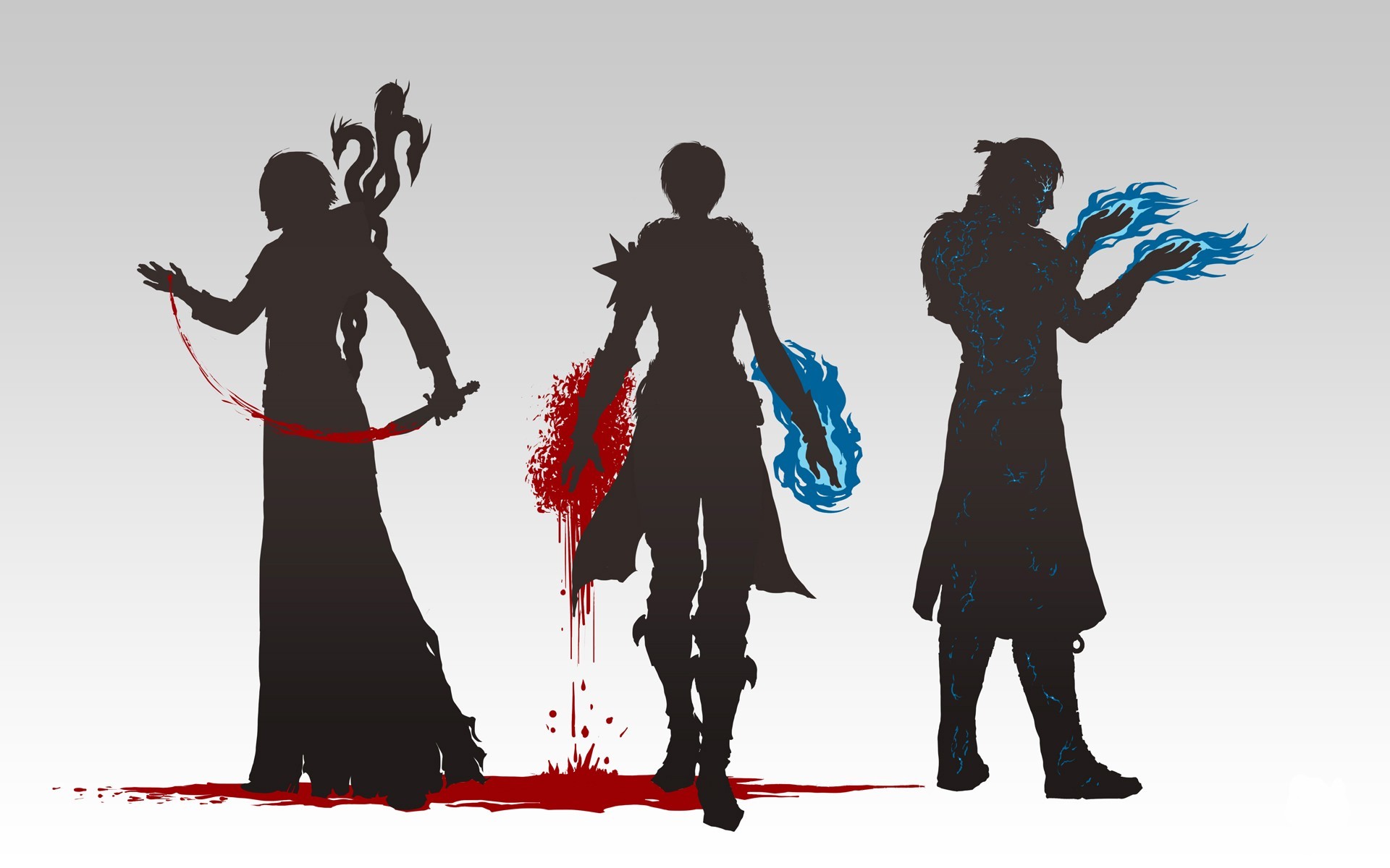 Dragon Age Dragon Age Ii Hawke Silhouette Video Games 1920x1200