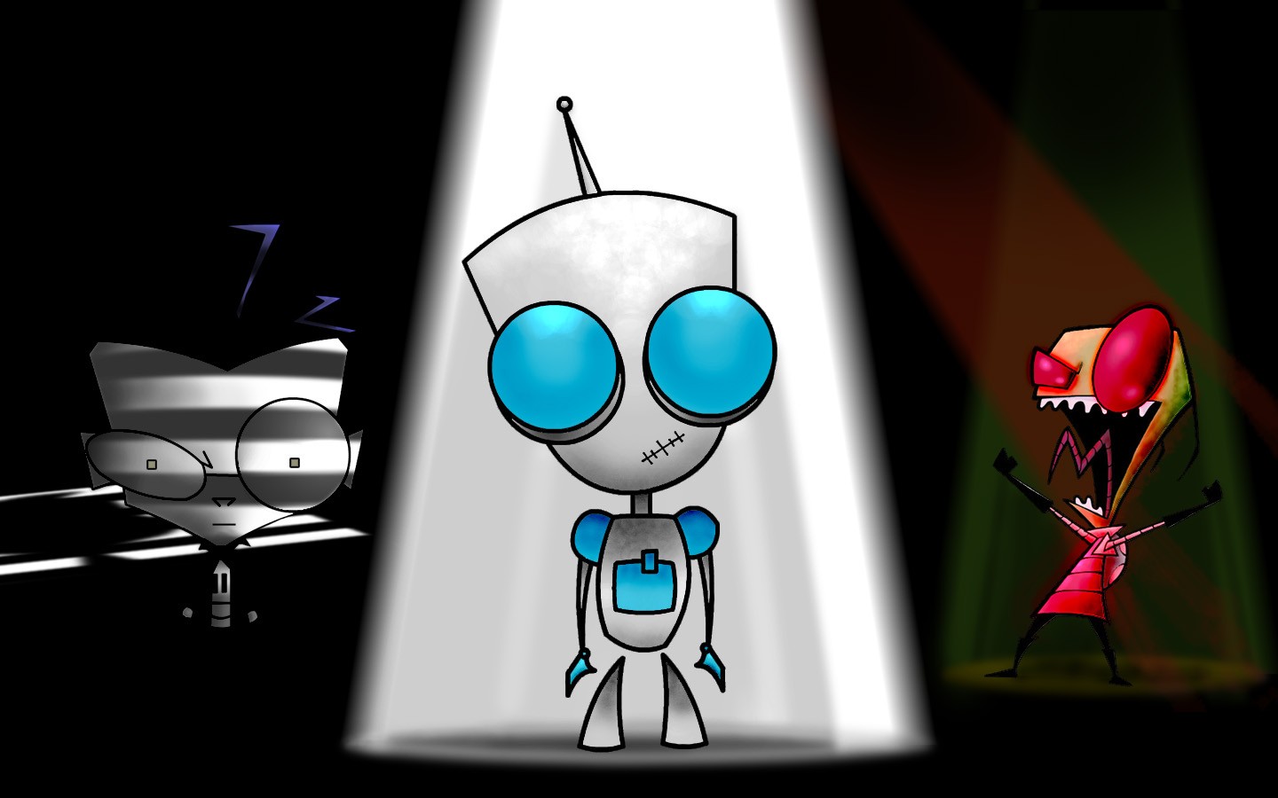 Invader Zim Artwork Robot 1440x900