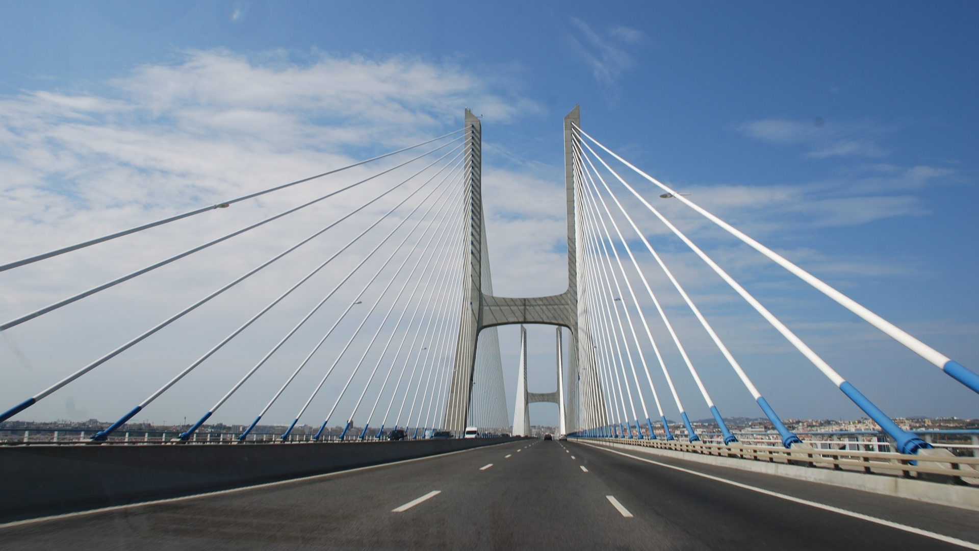 Man Made Vasco Da Gama Bridge 1920x1080