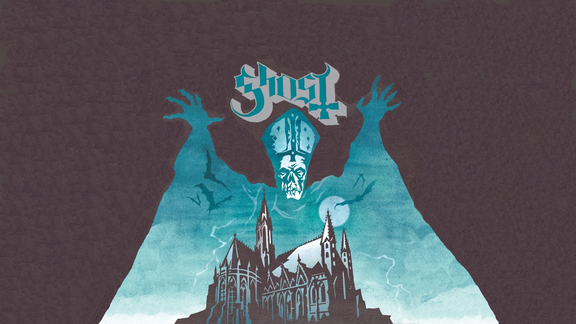 Ghost B C Band Metal Music Music Artwork Cover Art Rock Bands Psychedelic Rock Rock Music Blue Gray 1920x1080