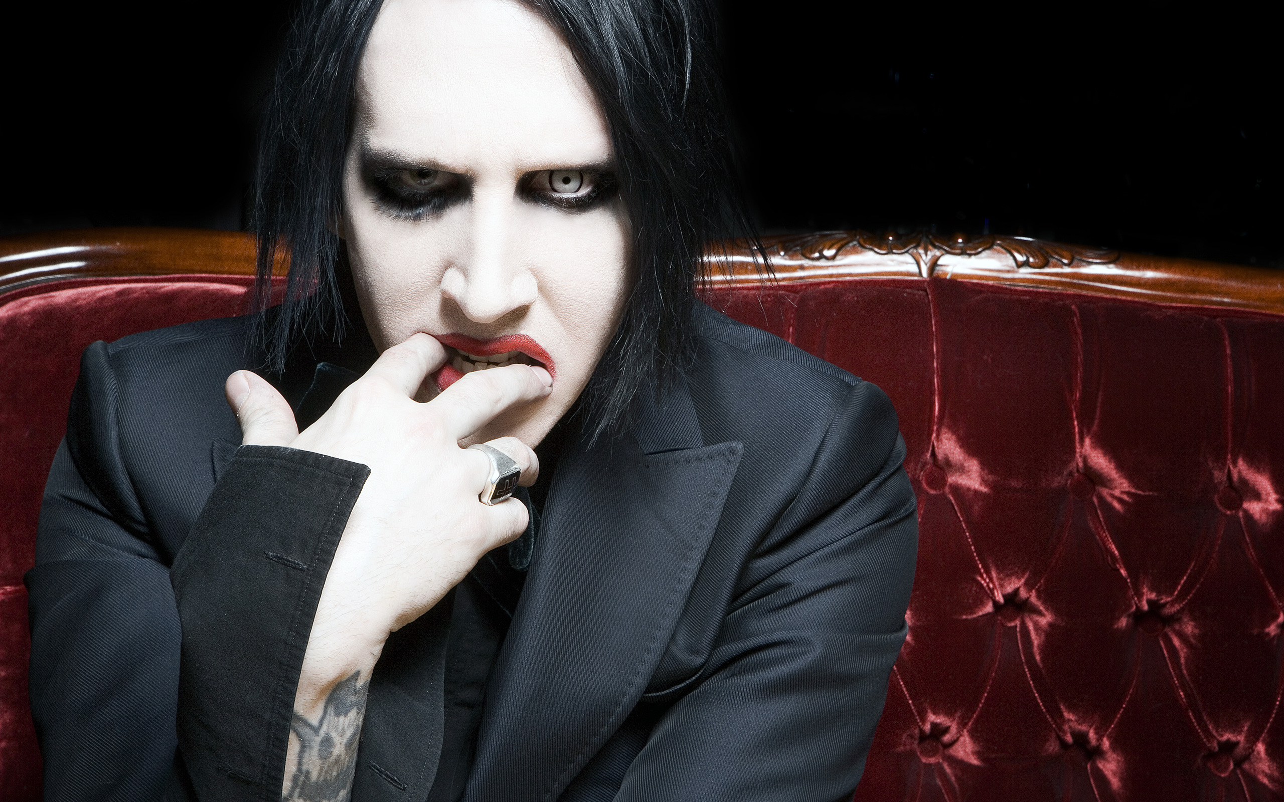 Marilyn Manson Industrial Metal Heavy Metal 2560x1600