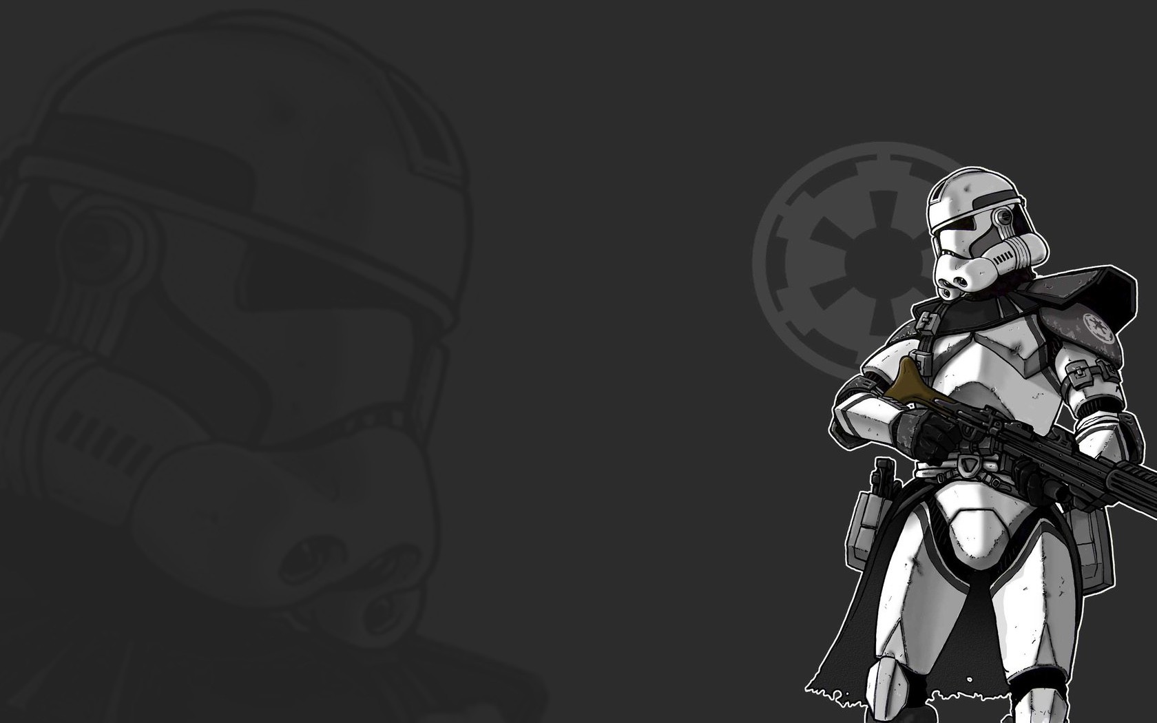 Star Wars Clone Trooper Artwork Science Fiction 1680x1050