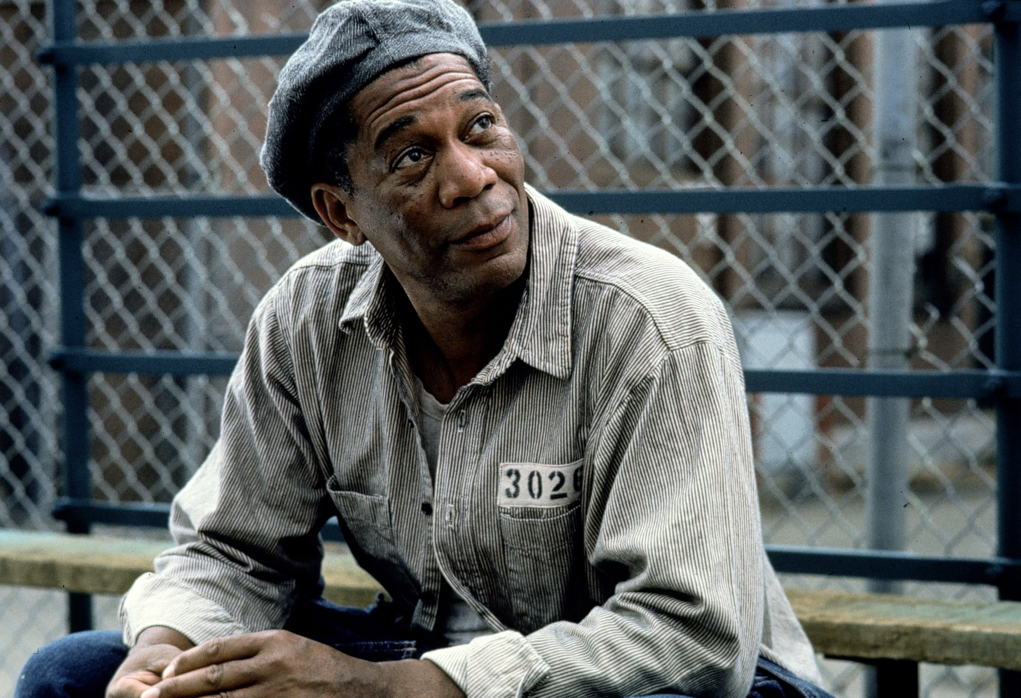 The Shawshank Redemption Morgan Freeman 1994 Year Numbers Movies Actor Men 3485x2384