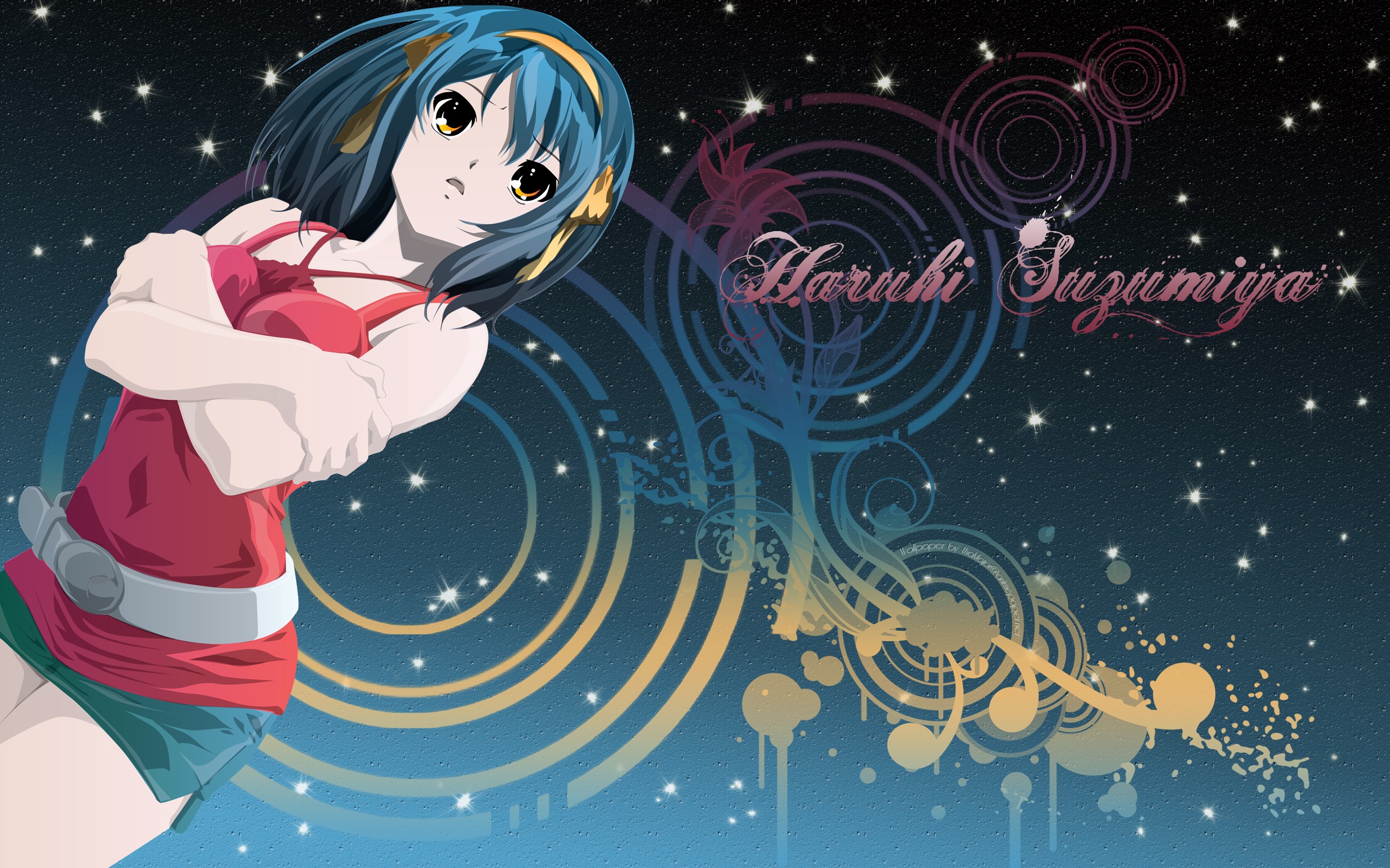 The Melancholy Of Haruhi Suzumiya Suzumiya Haruhi No Yuutsu Suzumiya Haruhi 2560x1600