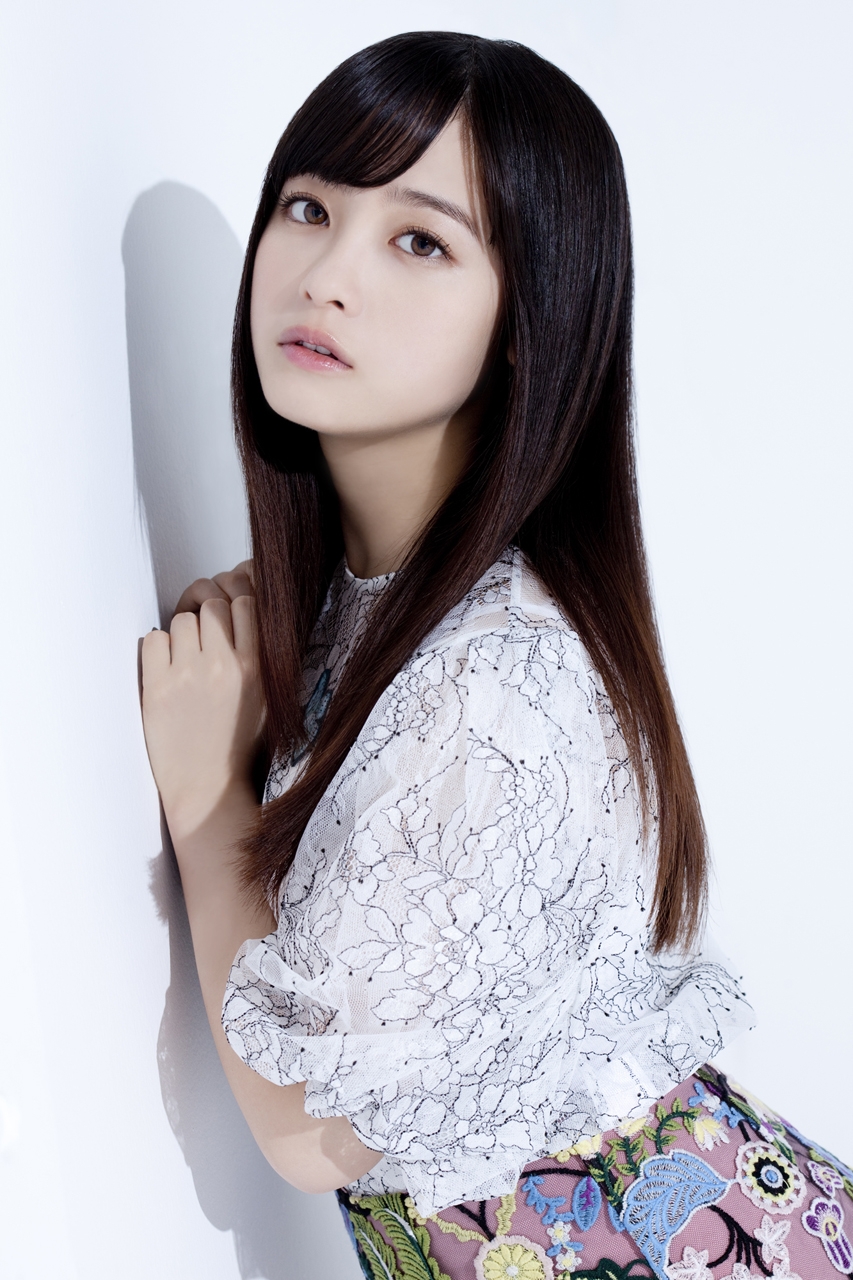 Kanna Hashimoto Japan Long Hair Women Brunette Portrait Display White Tops Asian Fair Skin Japanese  853x1280