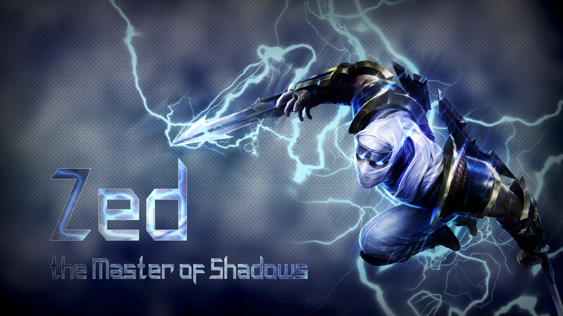 Zed Video Games Shadow League Of Legends 1920x1080