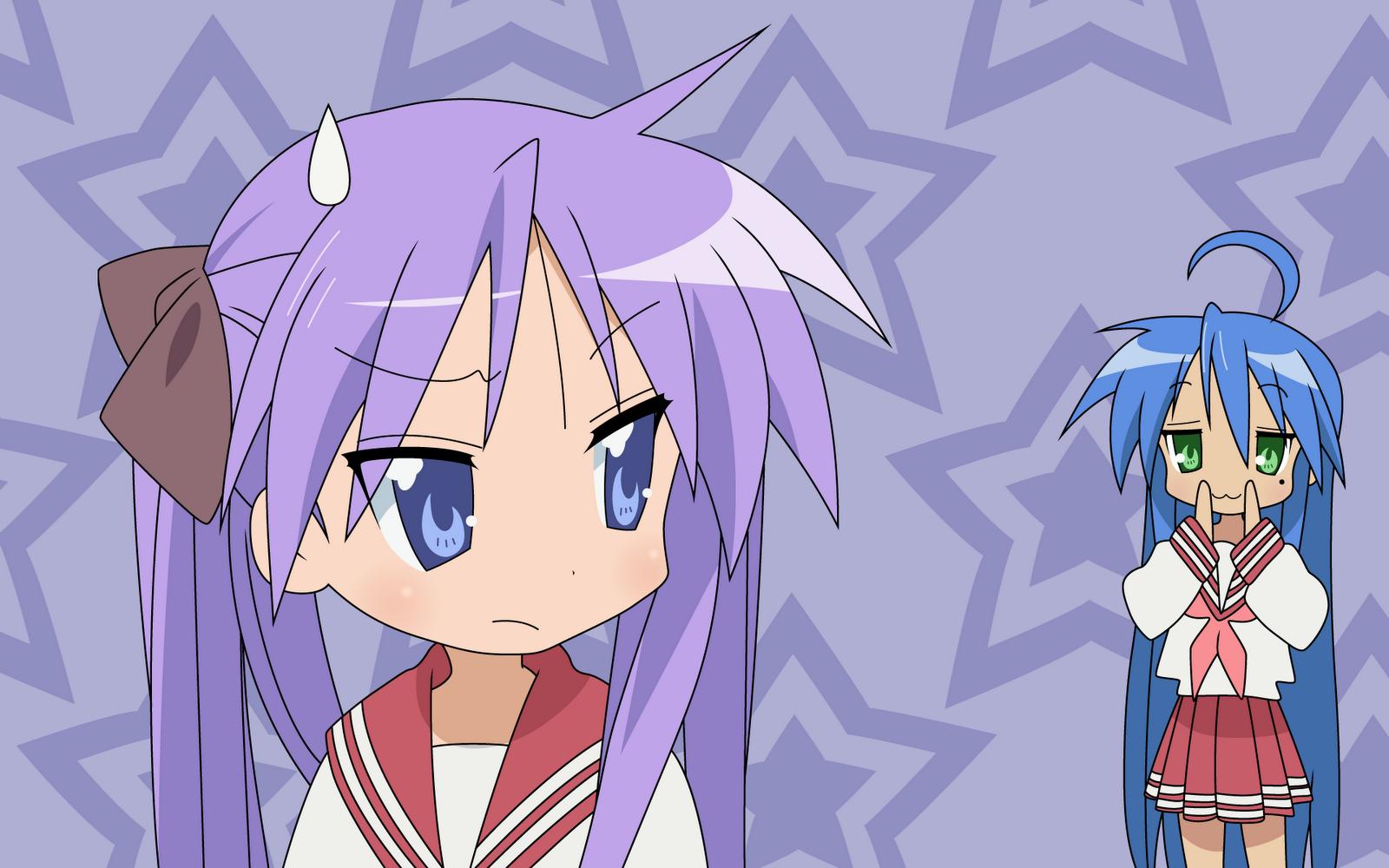 Konata Izumi Kagami Hiiragi 1600x1000