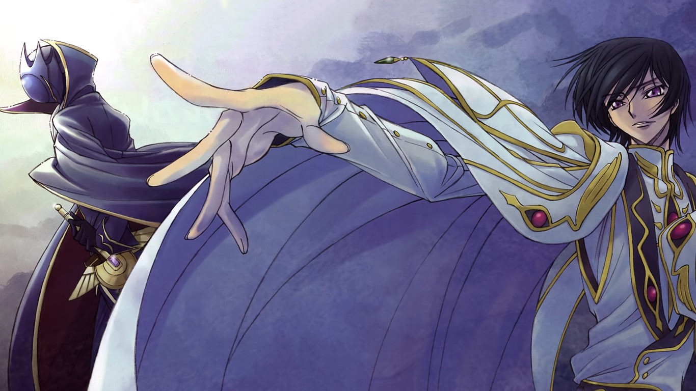 Anime Code Geass Lamperouge Lelouch 1366x768