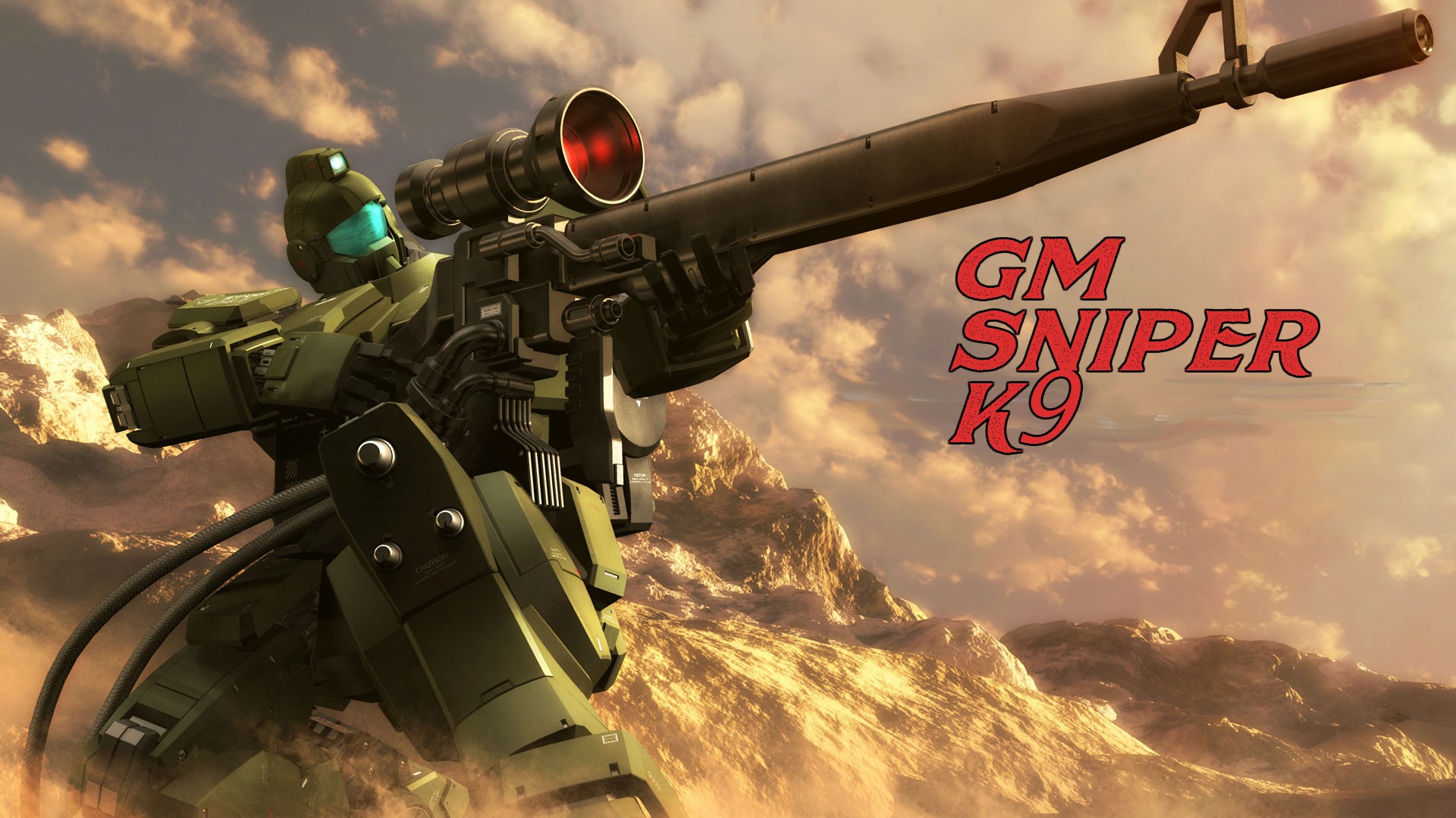 Mobile Suit Gundam 0083 Stardust Memory Mech Mobile Suit Sniper Rifle Gundam 1920x1080