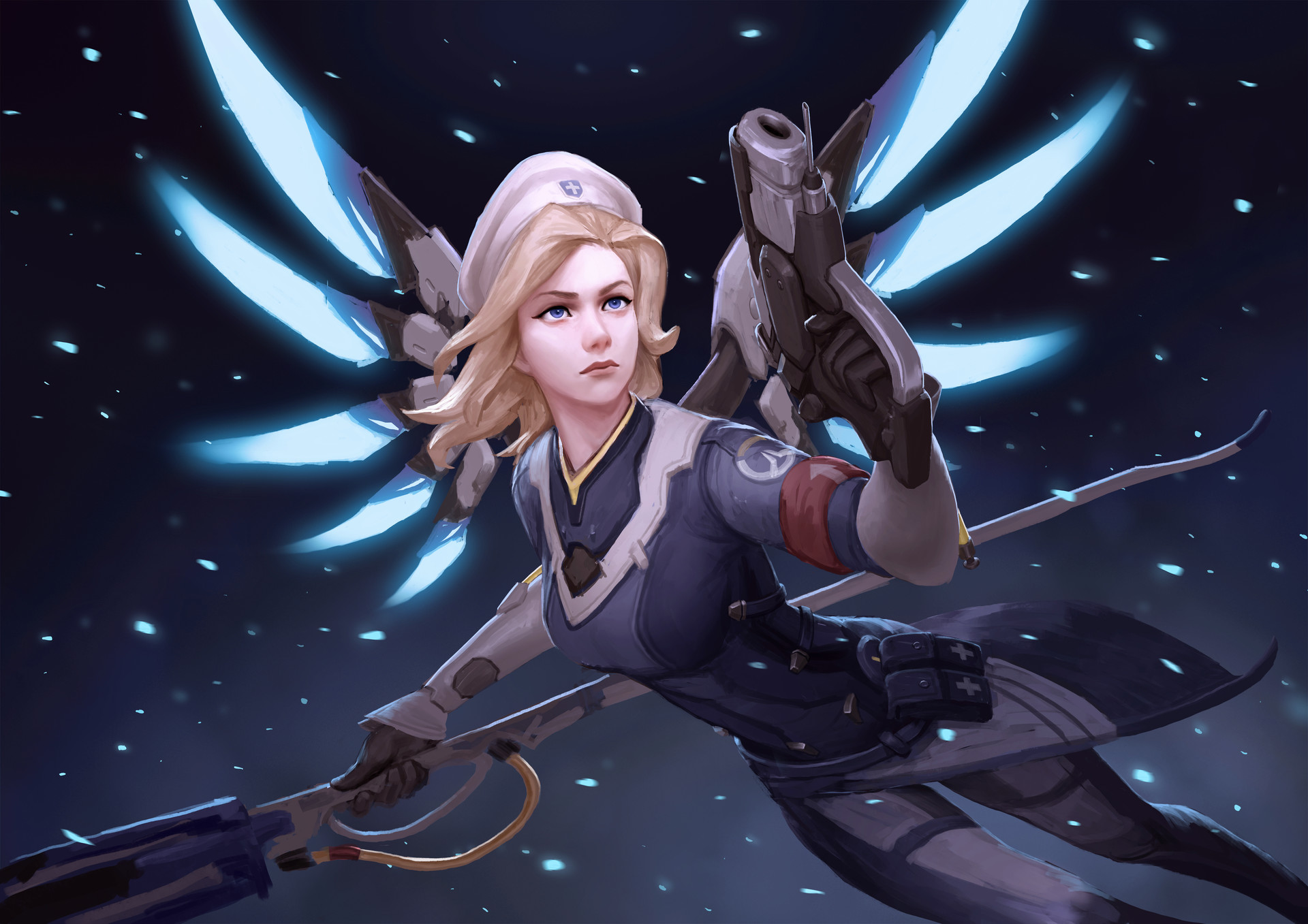 Overwatch Combat Medic Ziegler Mercy Overwatch 1920x1357