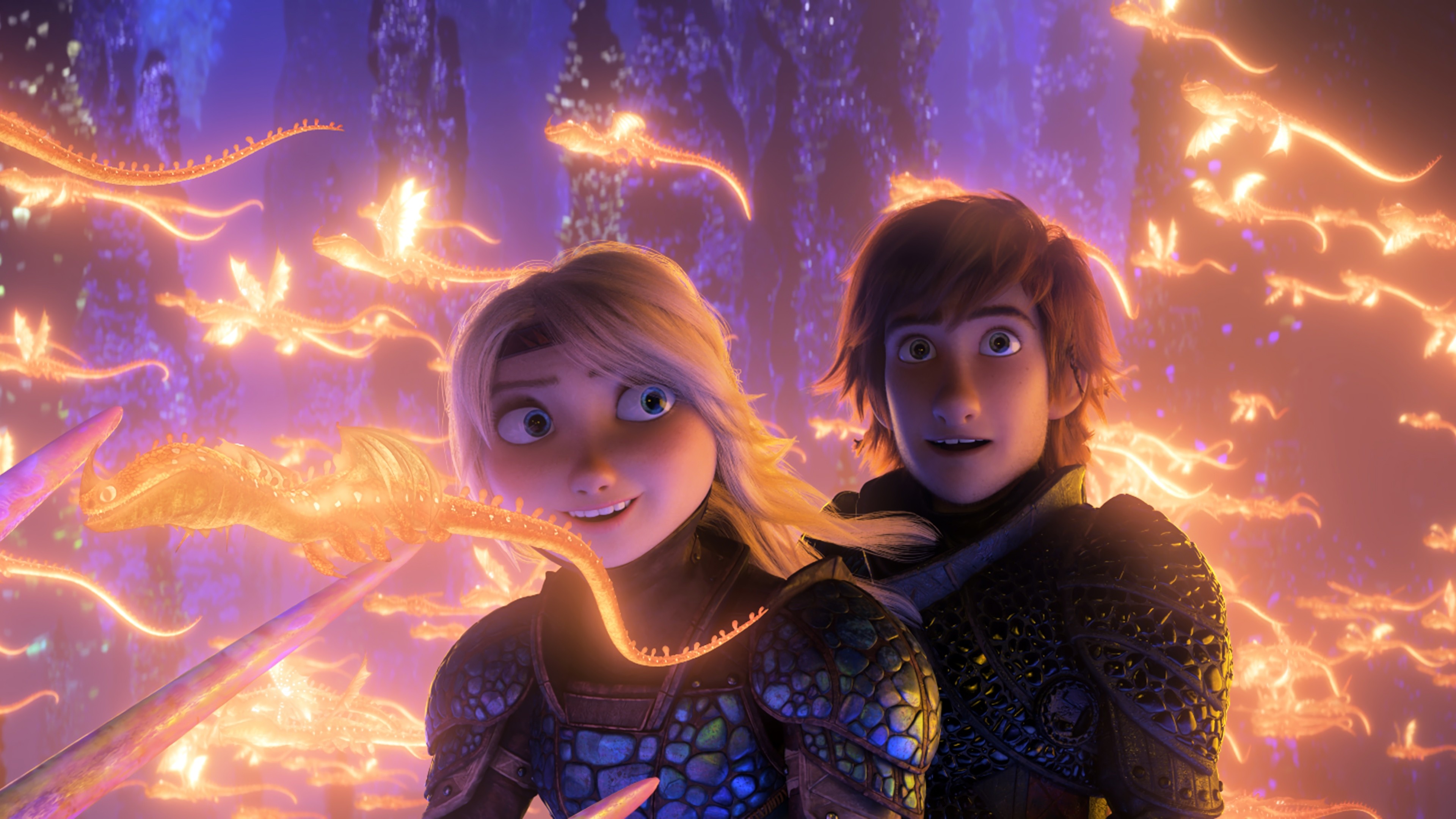 How To Train Your Dragon 3 How To Train Your Dragon 3 Dragon Animation Cartoon Hiccup 3840x2160