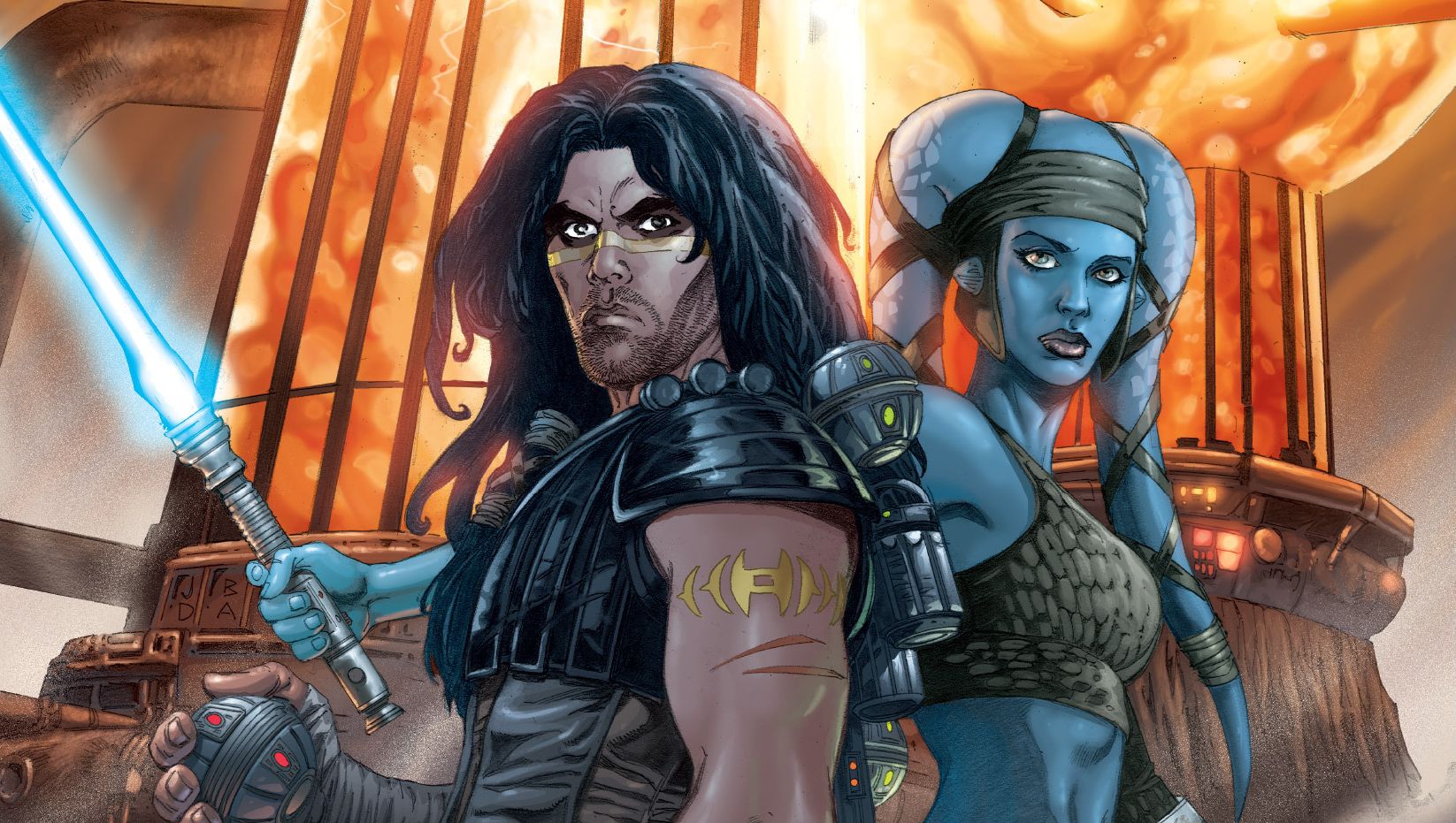 Quinlan Vos Aayla Secura Twilek Star Wars Star Wars 1646x931