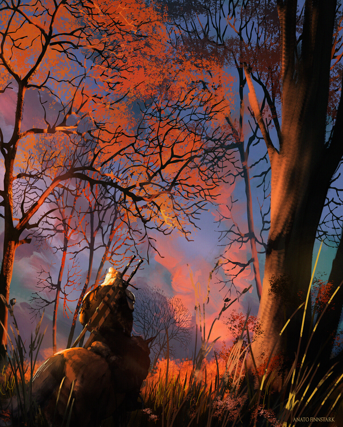 Fantasy Art Artwork Anato Finnstark The Witcher The Witcher 3 Wild Hunt 1204x1500