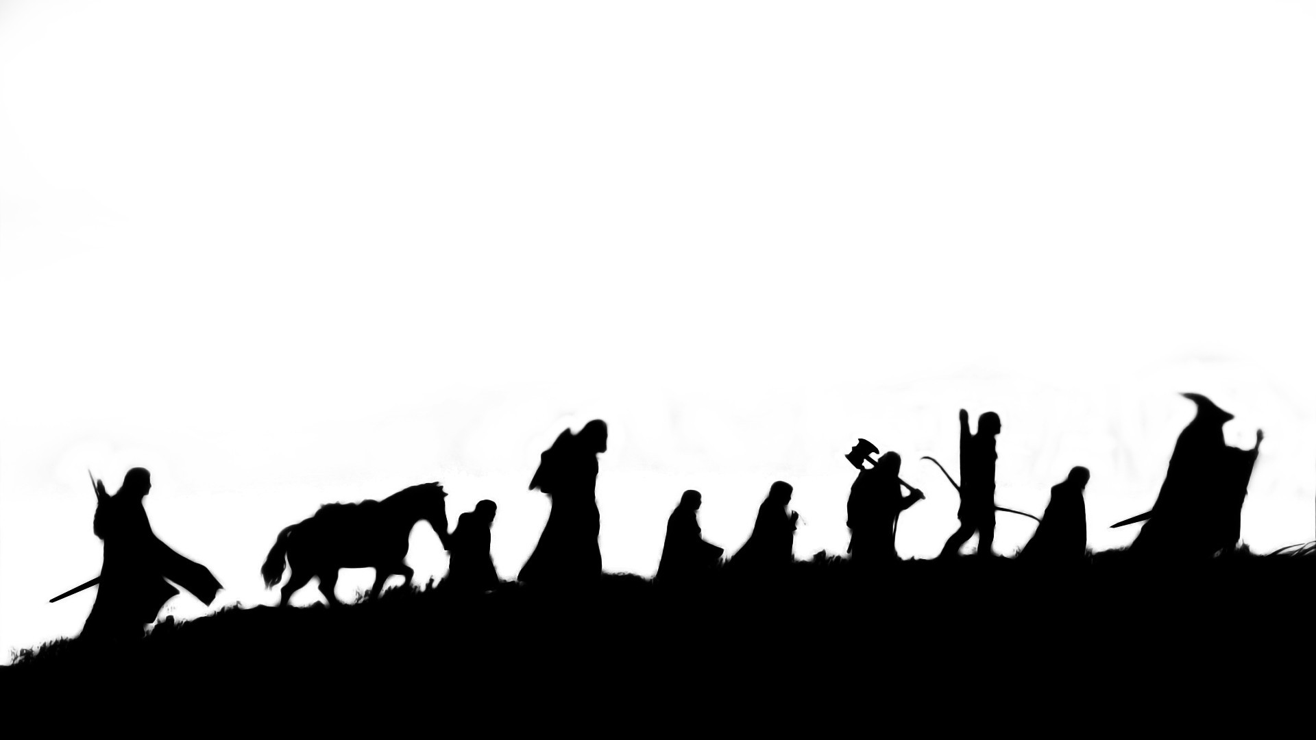 Movies Minimalism The Lord Of The Rings The Fellowship Of The Ring 1920x1080