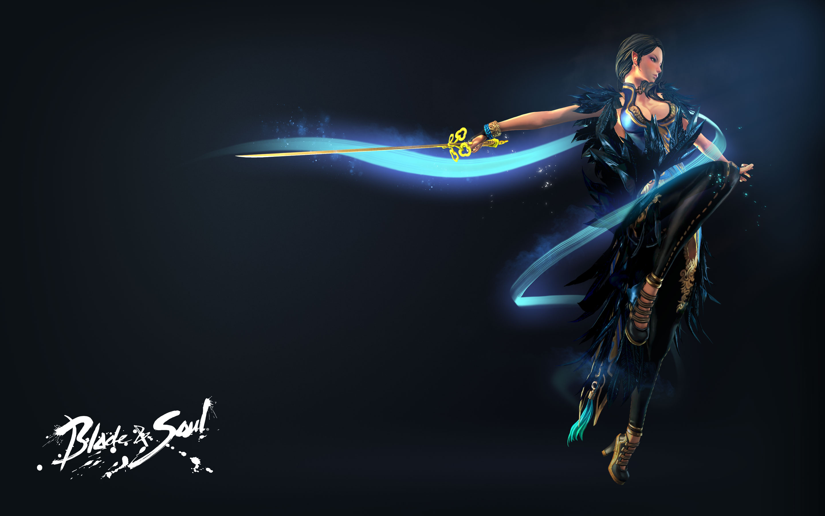 Blade And Souls Bns Fantasy Girl Sword Video Games 2880x1800