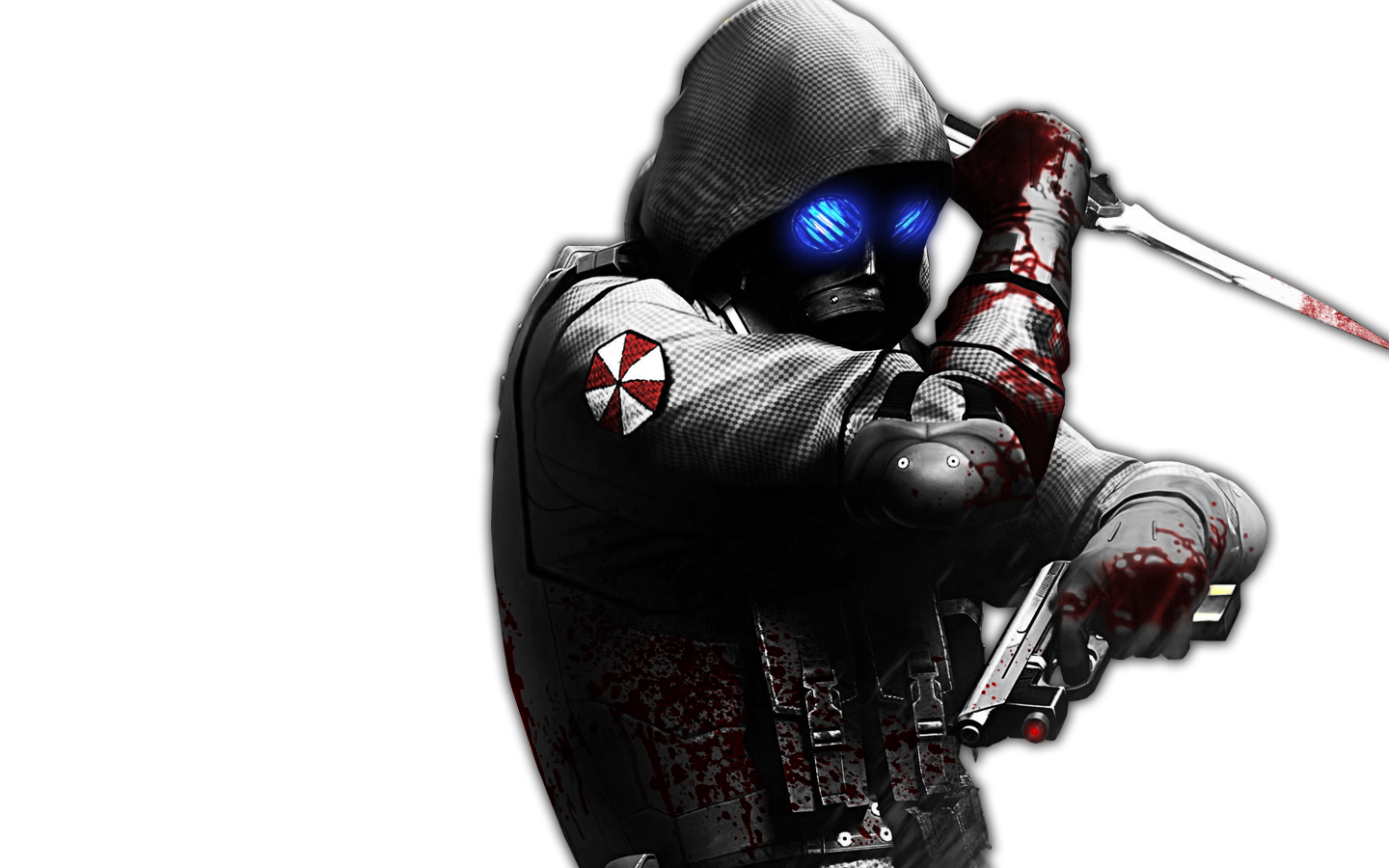 Mask Resident Evil Operation Raccoon City Video Games 1440x900