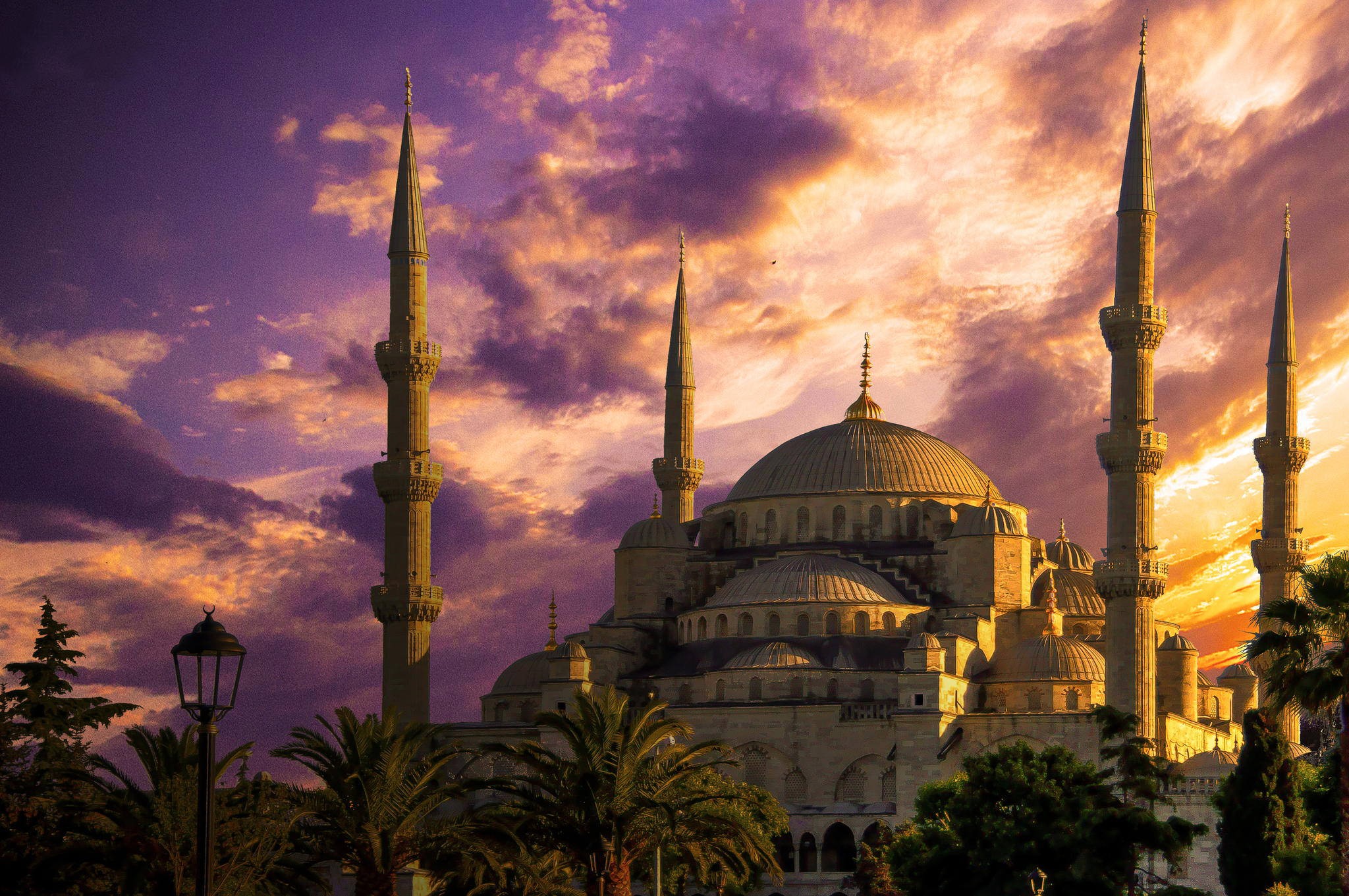 Hagia Sophia Architecture Sky Building 2048x1361