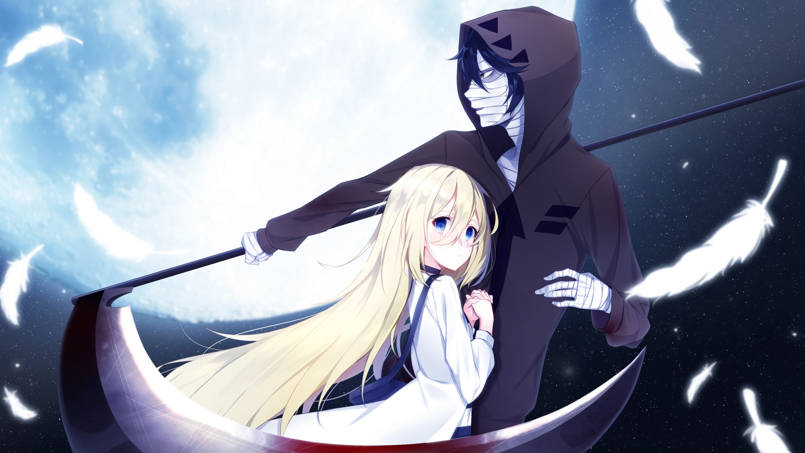 Anime Boys Satsuriku No Tenshi Anime Rachel Gardner Isaac Foster 2560x1440