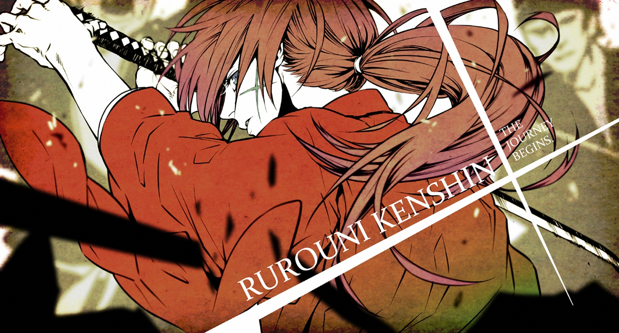 Himura Kenshin Rurouni Kenshin Anime Boys 2008x1080