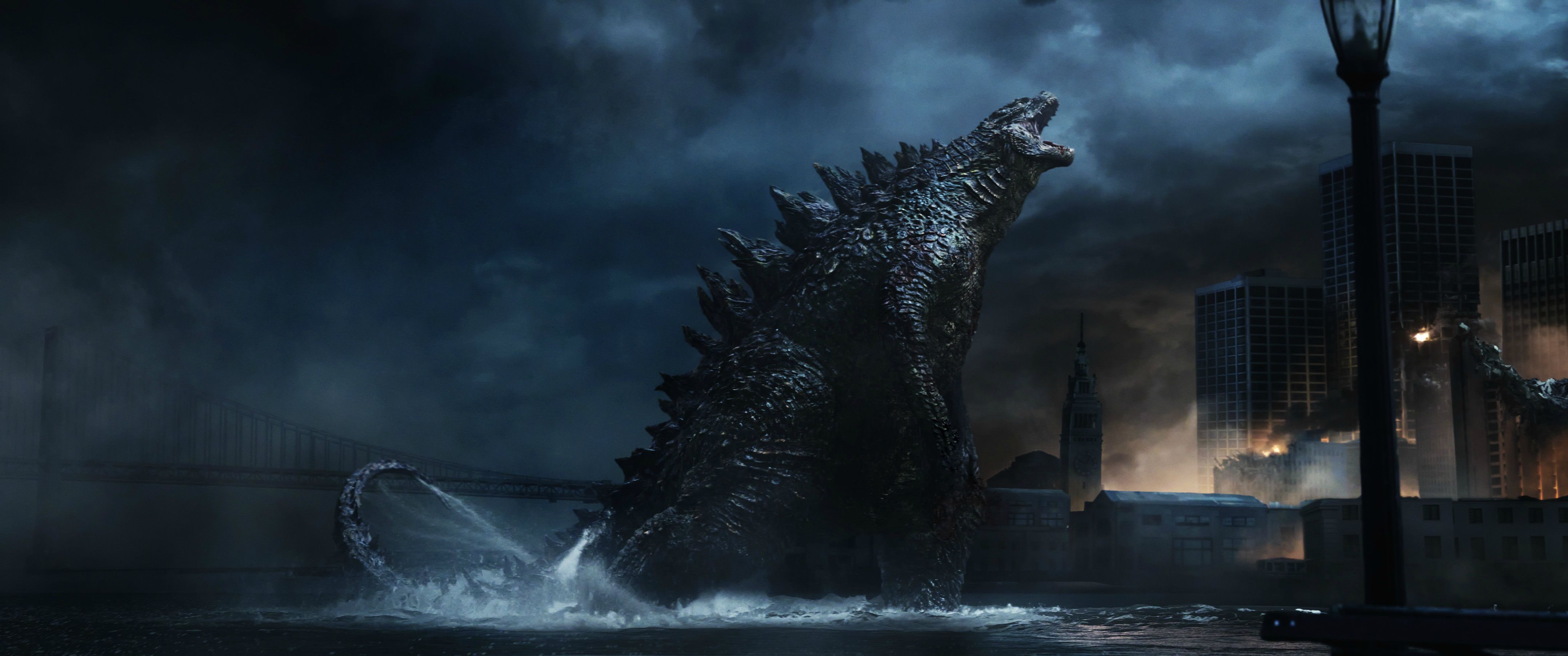 Movie Godzilla 2014 4312x1804