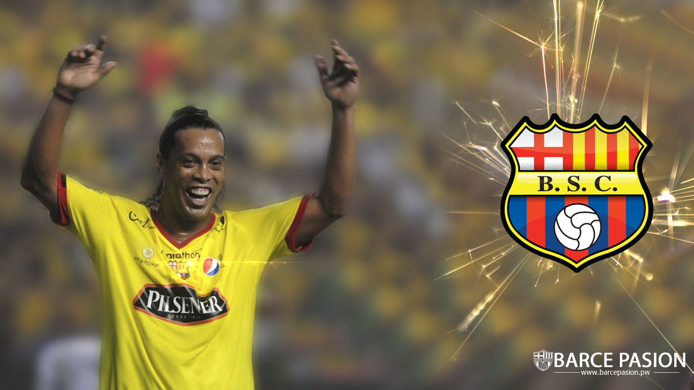 Barcelona SC Ecuador Ronaldinho 1366x768