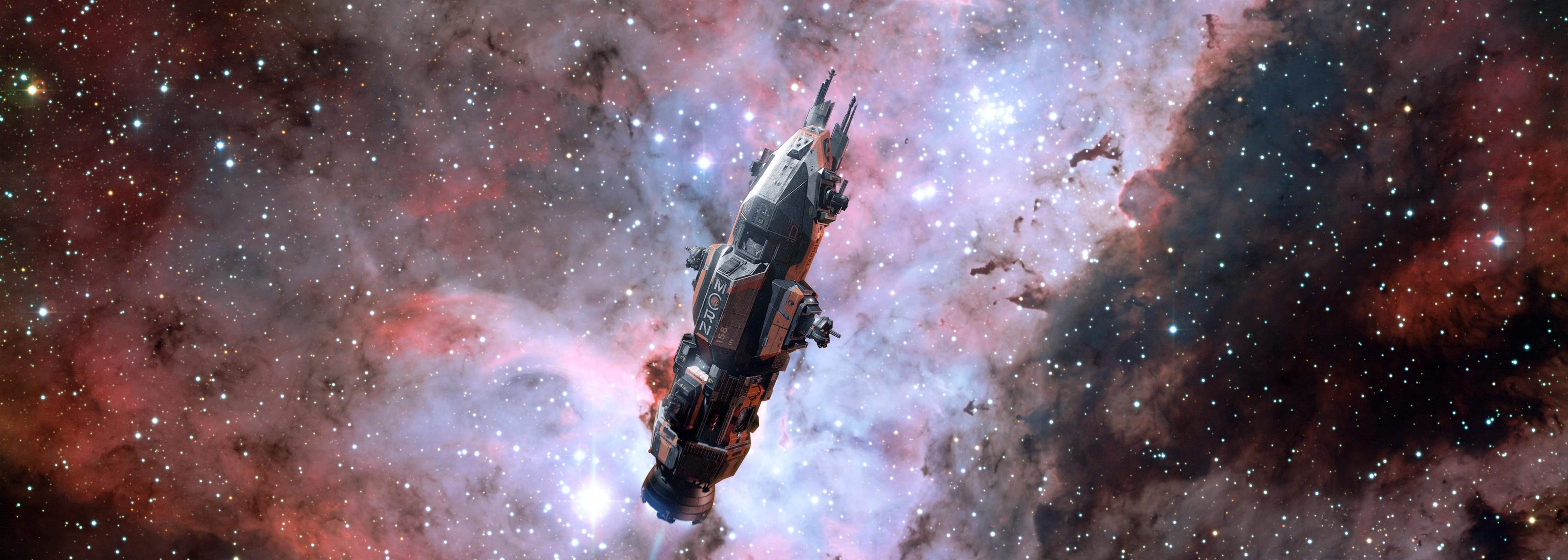 The Expanse Space Science Fiction Tv Series TV Spaceship Rocinante 4480x1600