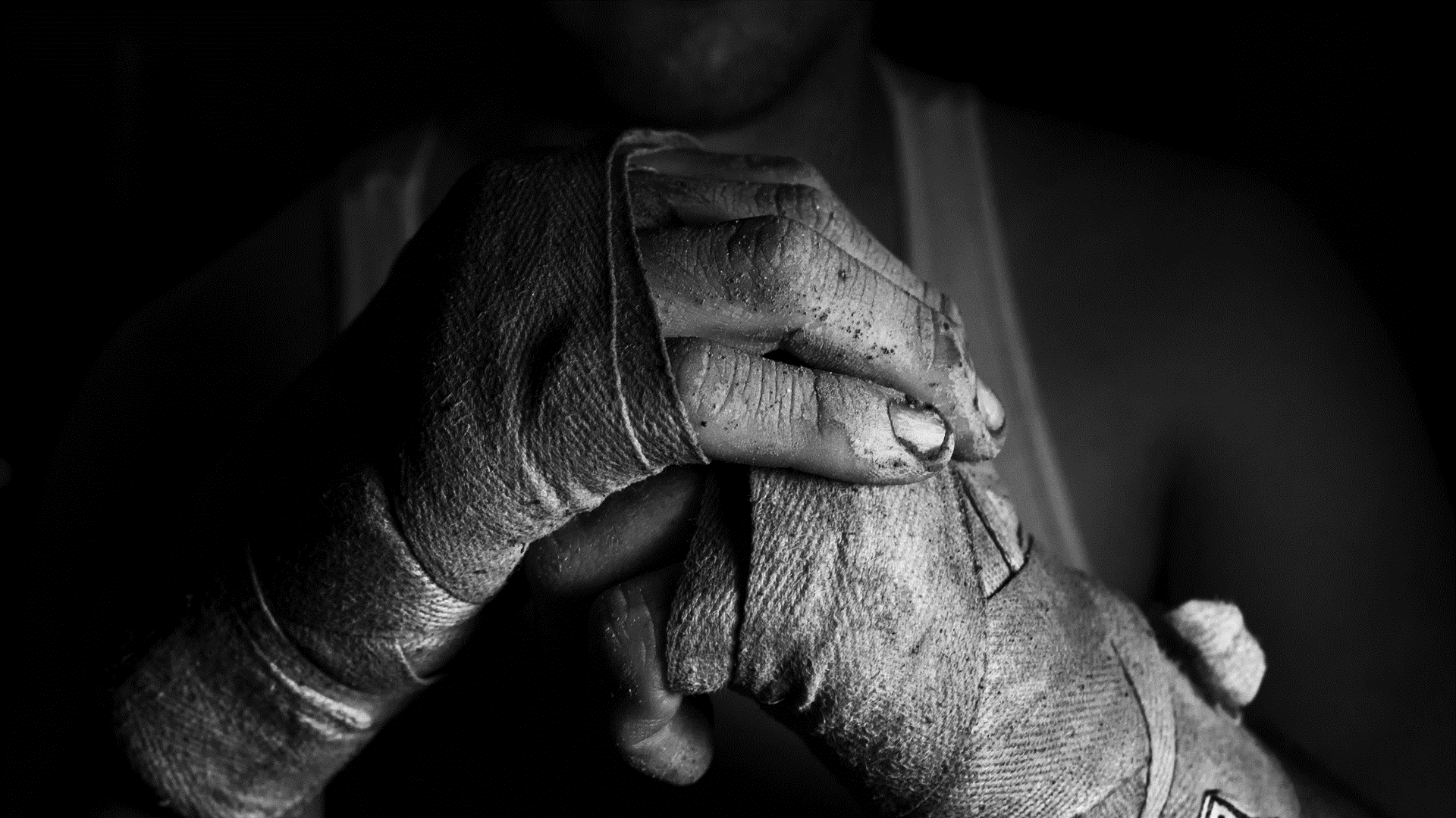 Monochrome Fists Dirt Hands 1920x1080