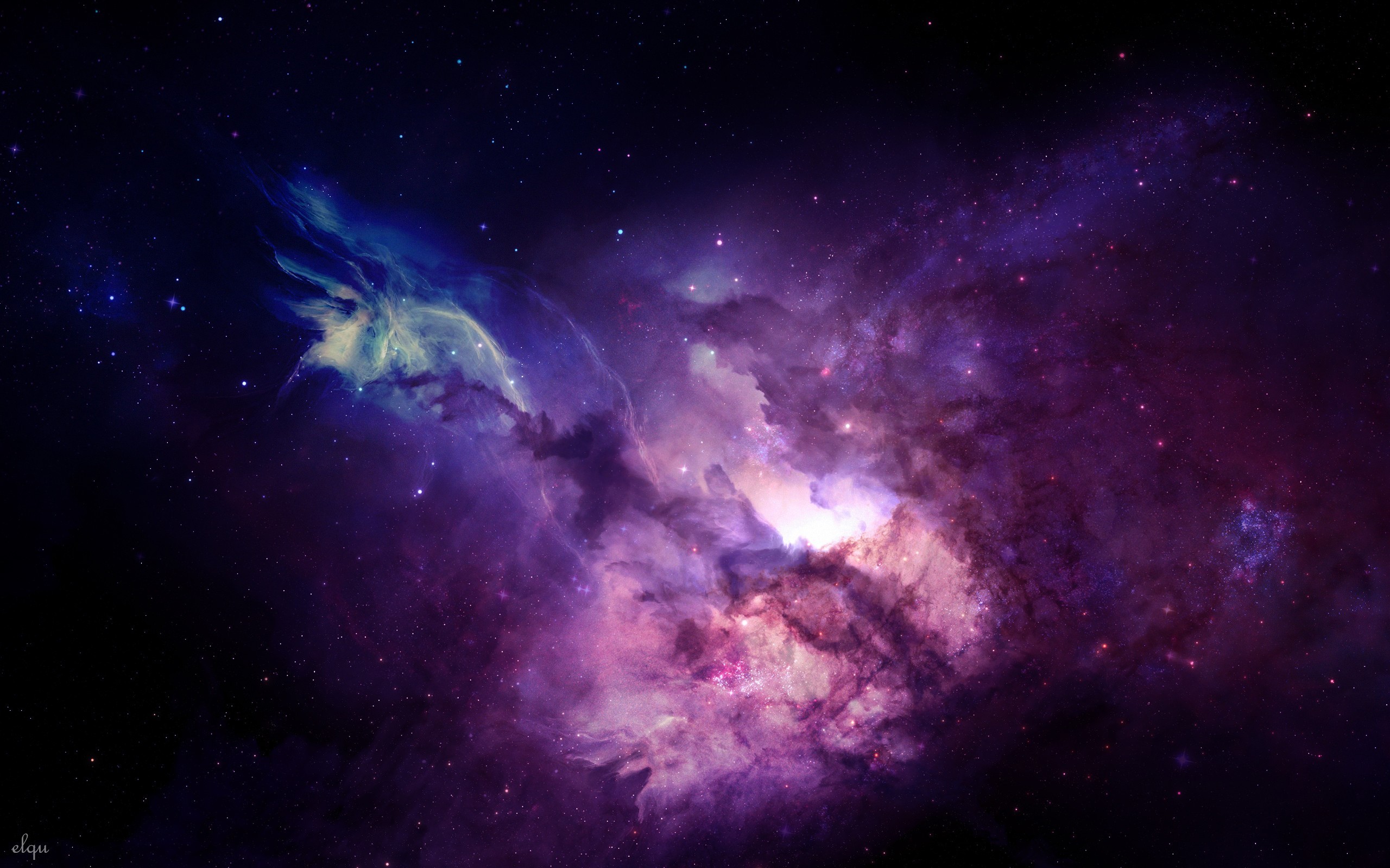 Space Stars Space Art Digital Art 2560x1600