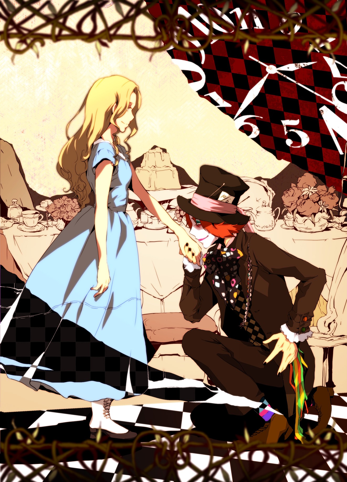 Alice In Wonderland Anime HD Desktop Wallpaper 104636 - Baltana
