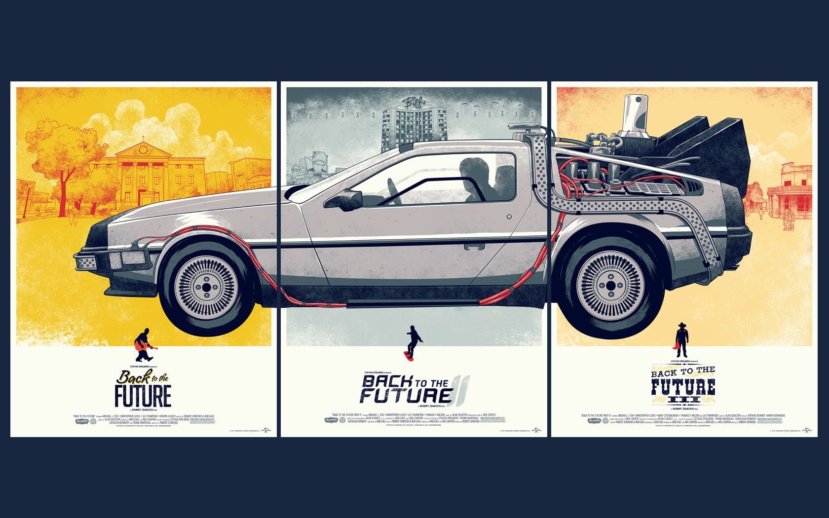 Back To The Future Movies DeLorean Car Movie Vehicles Artwork Vehicle Time Machine 1680x1050