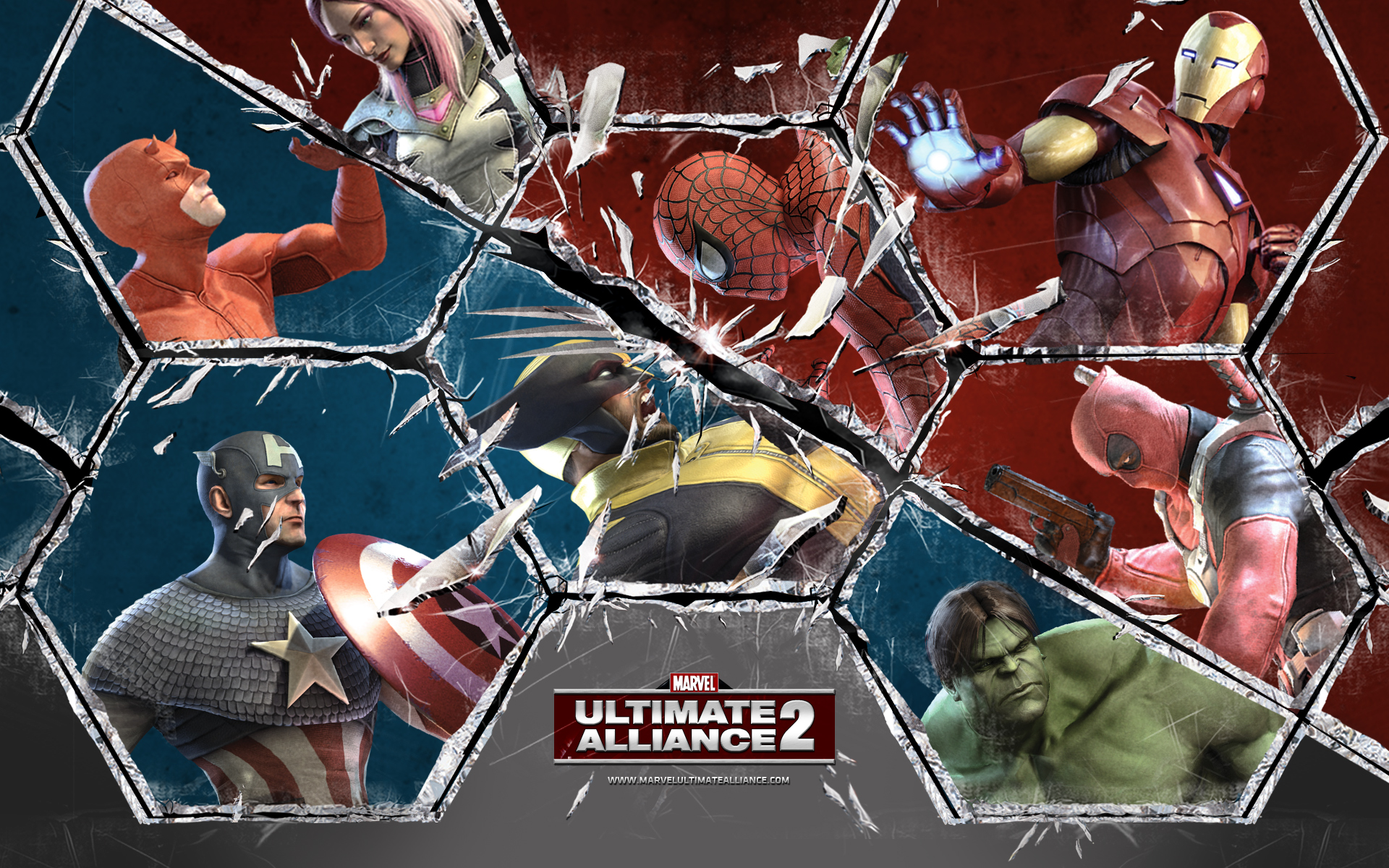 Captain America Hulk Deadpool Wolverine Spider Man Daredevil Iron Man Wallpaper Resolution 19x10 Id Wallha Com