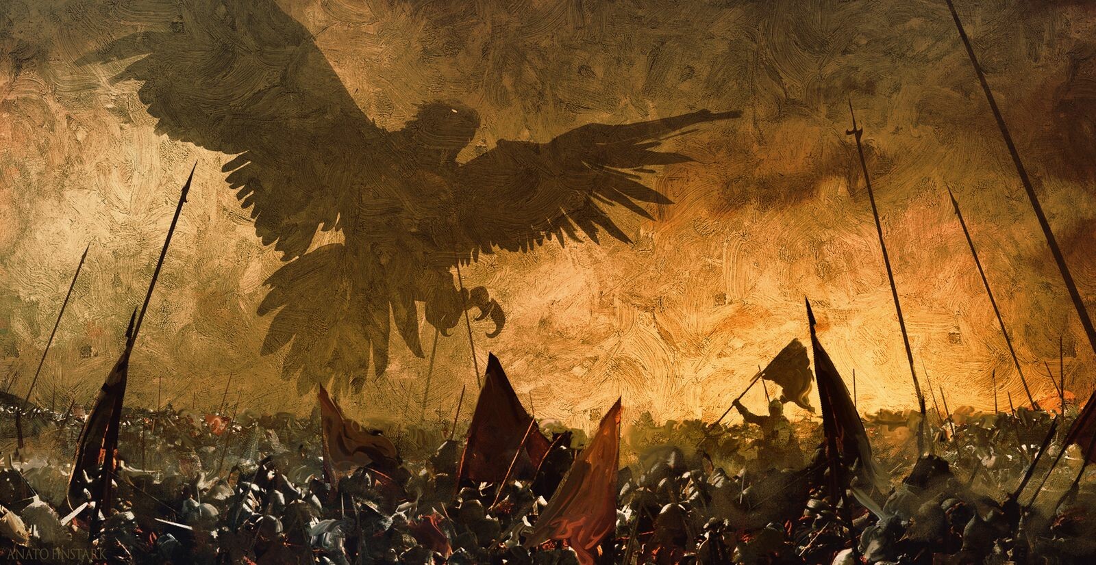 Fantasy Art War Eagle The Lord Of The Rings Anato Finnstark 1600x826