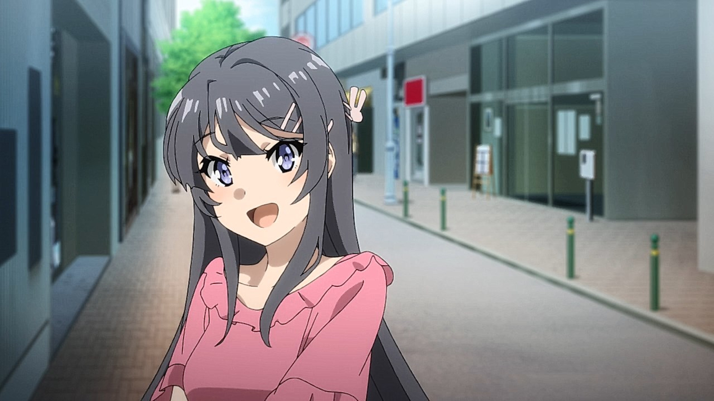 Mai Sakurajima Seishun Buta Yarou Wa Bunny Girl Senpai No Yume O Minai Anime 1422x800