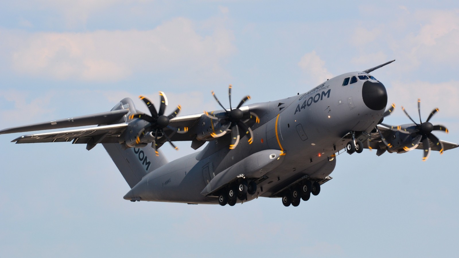 Airbus A400M Atlas Aircraft Vehicle Military Numbers 1600x900