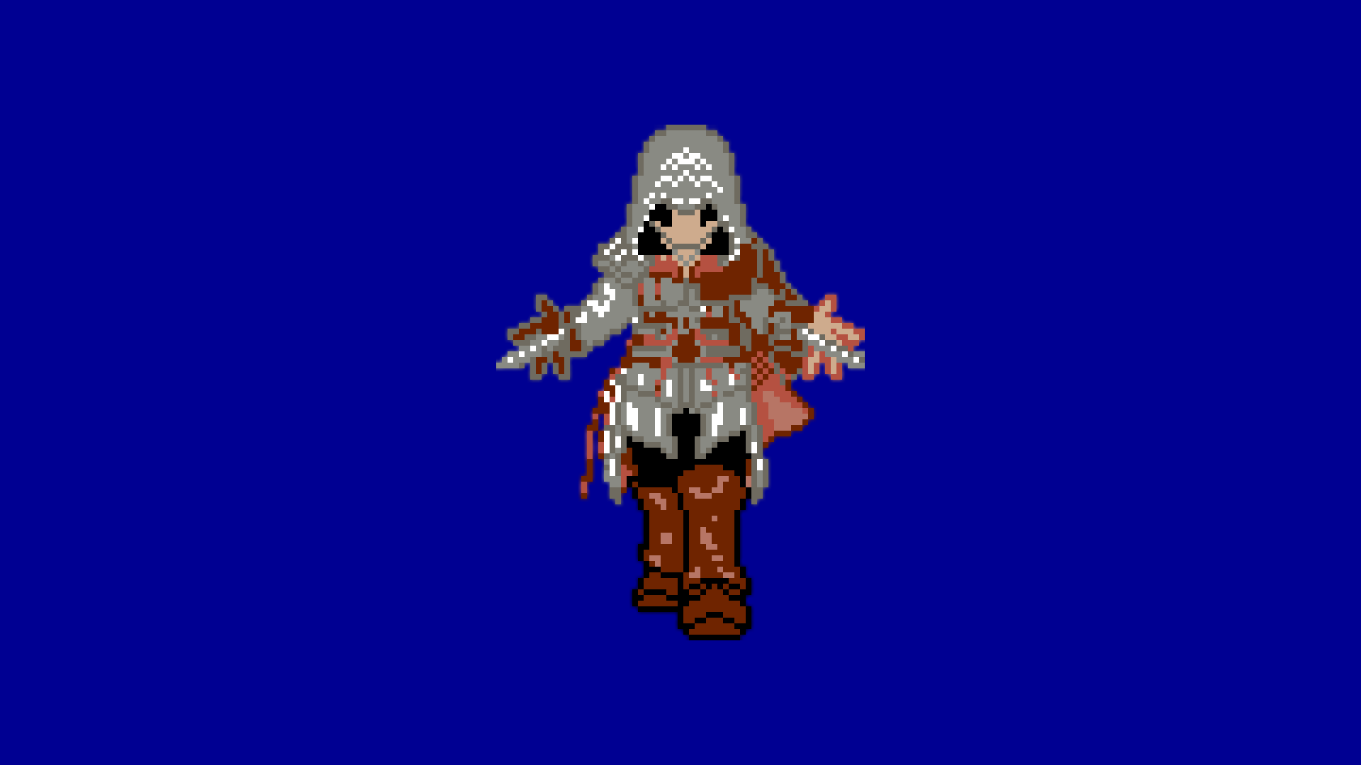 Pixel Art Pixels Assassins Creed Assassins Creed 2 1920x1080