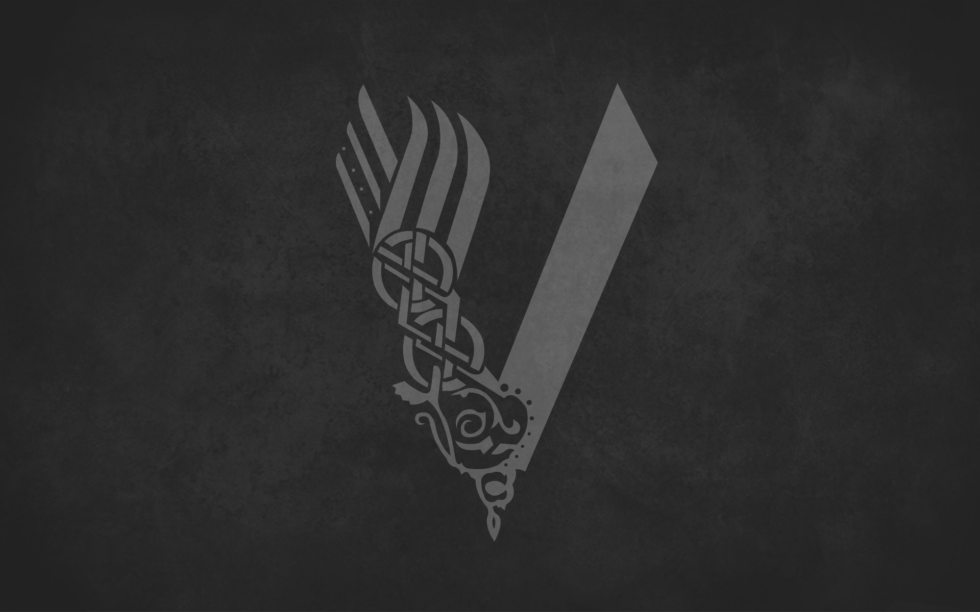 Viking Vikings Vikings TV Series TV Logo Minimalism V 1920x1200