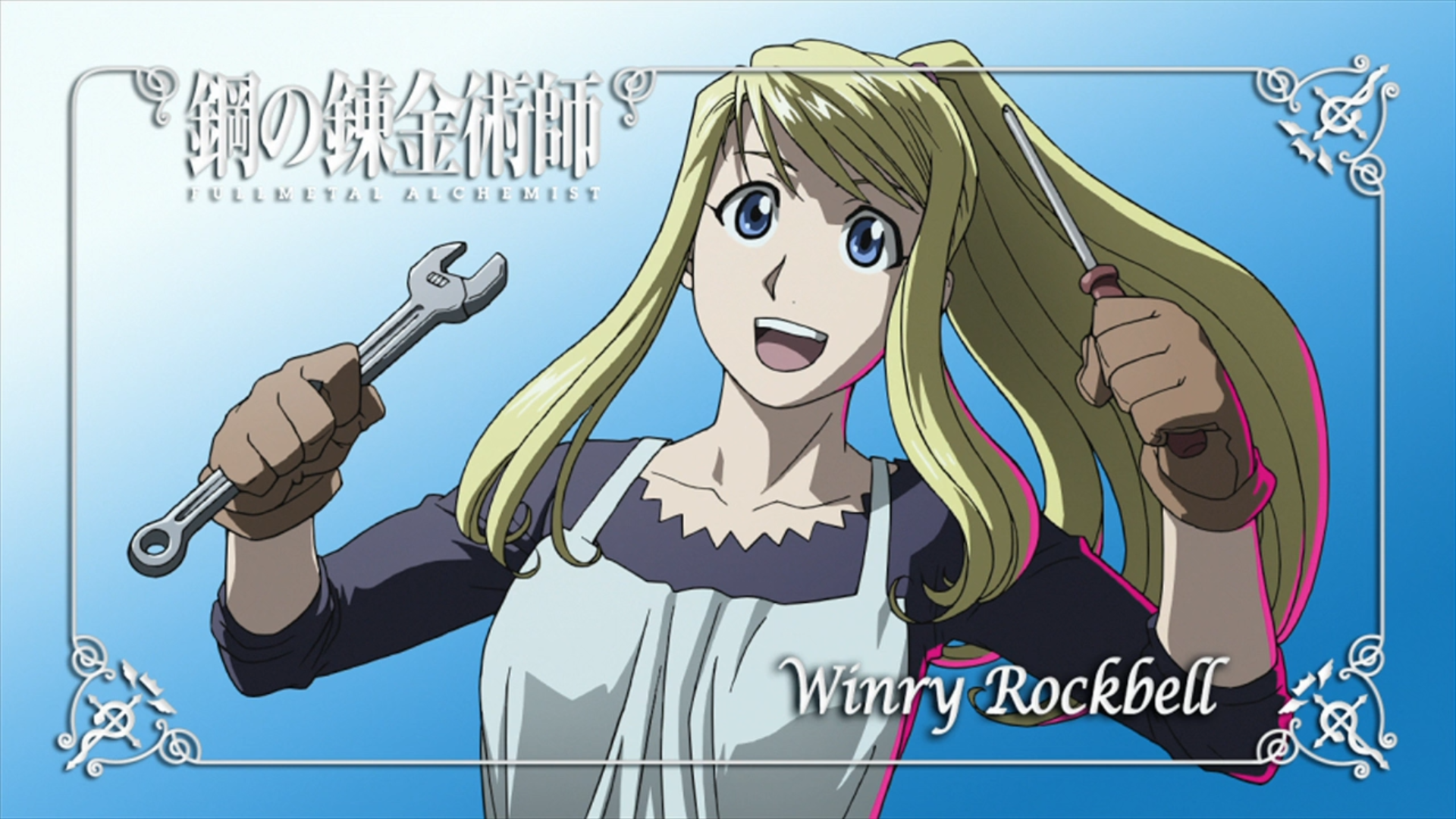 Fullmetal Alchemist Brotherhood Rockbell Winry Anime Anime Girls 1920x1080