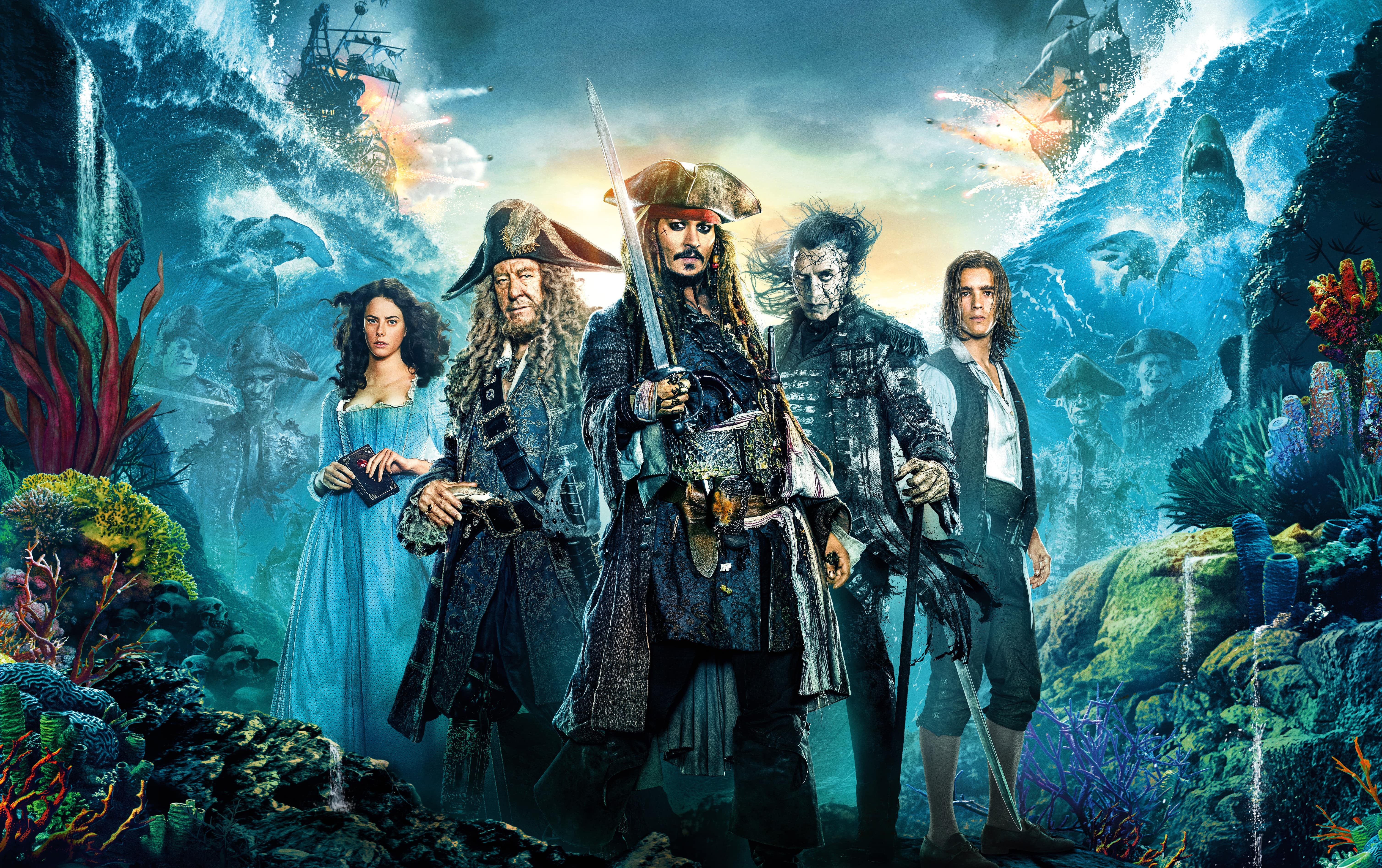 Pirates Of The Caribbean Dead Men Tell No Tales Movies Pirates Of The Caribbean Geoffrey Rush Johnny 6032x3792